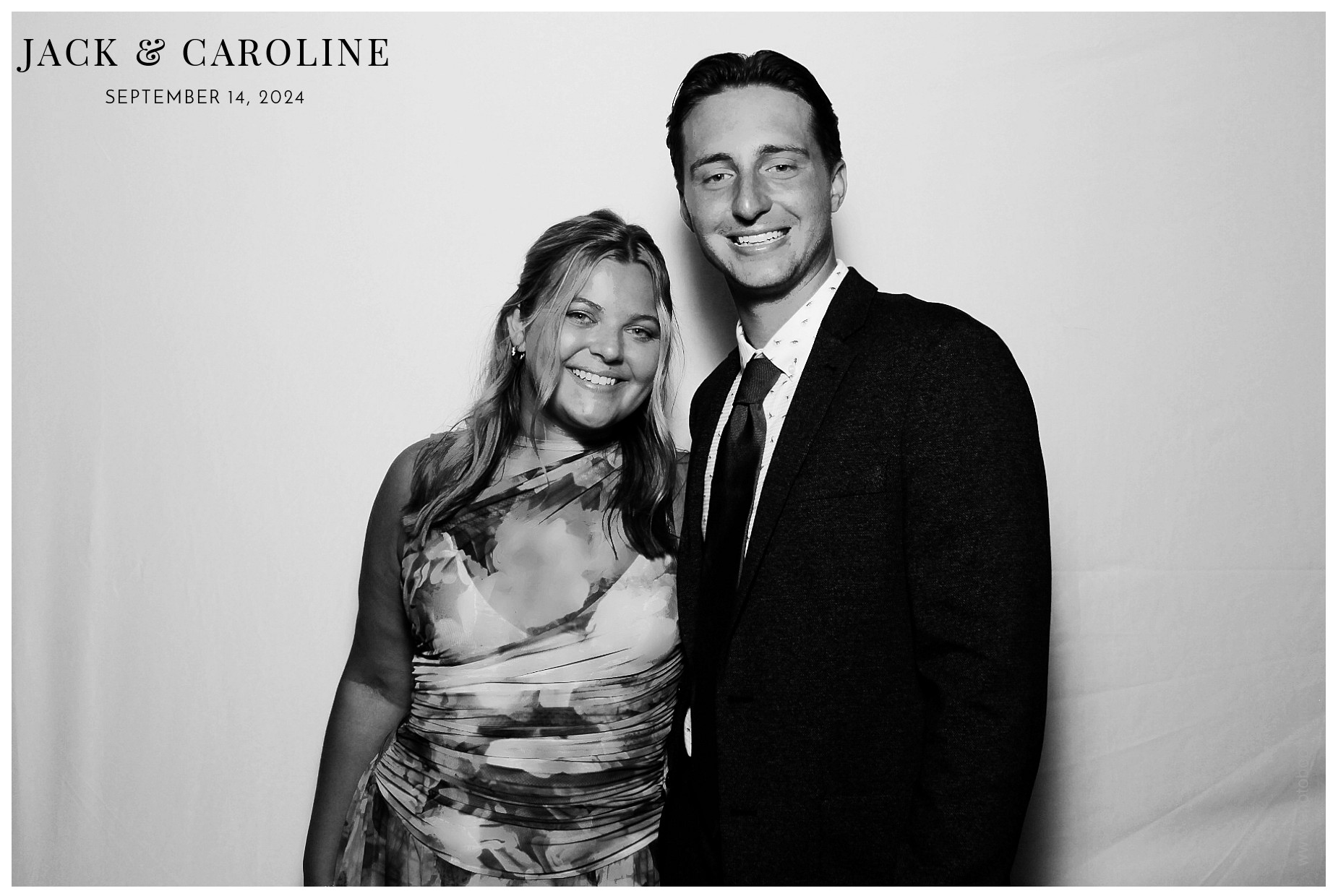 Jack & Caroline | View more photos from the event at gallery.photoboothcincy.com/u/PhotoBoothCincy/Jack-Caroline
