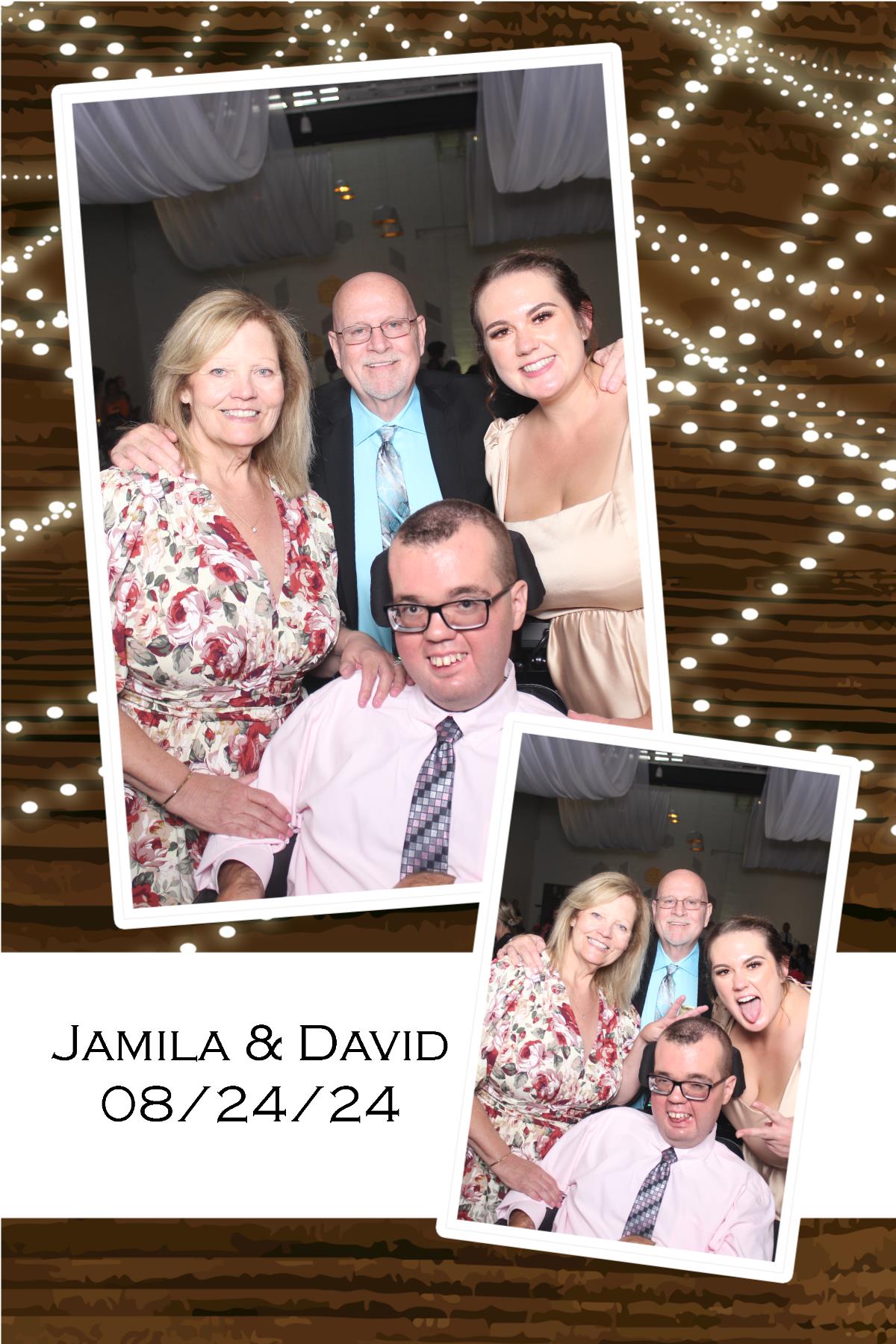 Jamila & David | View more photos from the event at gallery.photoboothcincy.com/u/PhotoBoothCincy/Jamila-David