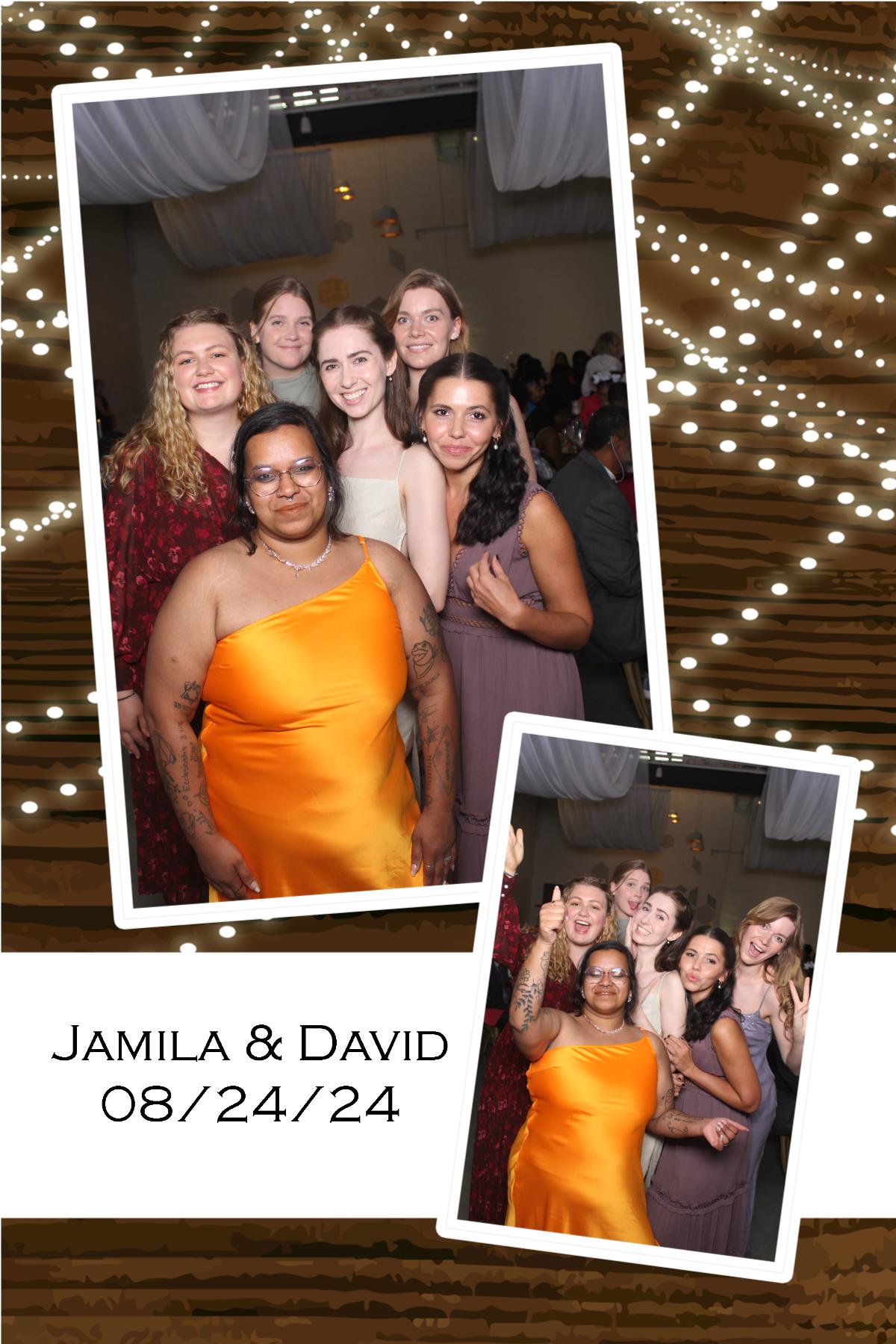 Jamila & David | View more photos from the event at gallery.photoboothcincy.com/u/PhotoBoothCincy/Jamila-David