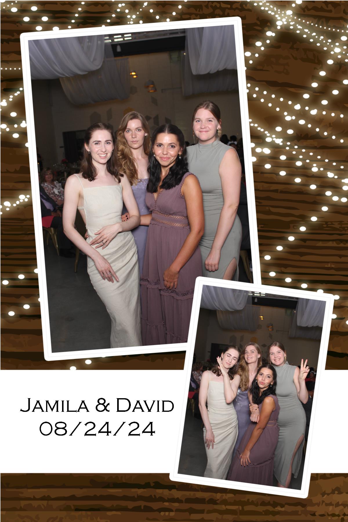 Jamila & David | View more photos from the event at gallery.photoboothcincy.com/u/PhotoBoothCincy/Jamila-David