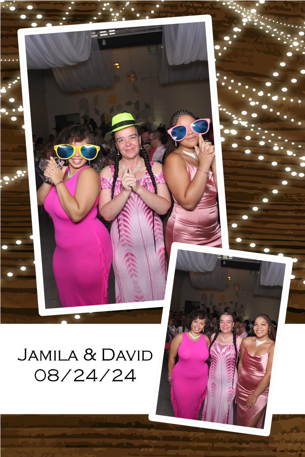 Jamila & David | View more photos from the event at gallery.photoboothcincy.com/u/PhotoBoothCincy/Jamila-David
