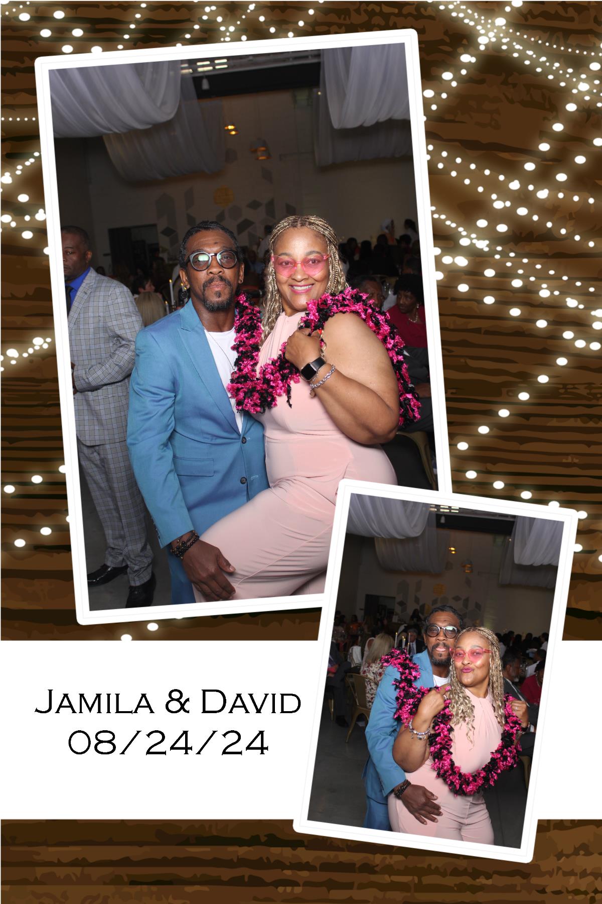 Jamila & David | View more photos from the event at gallery.photoboothcincy.com/u/PhotoBoothCincy/Jamila-David
