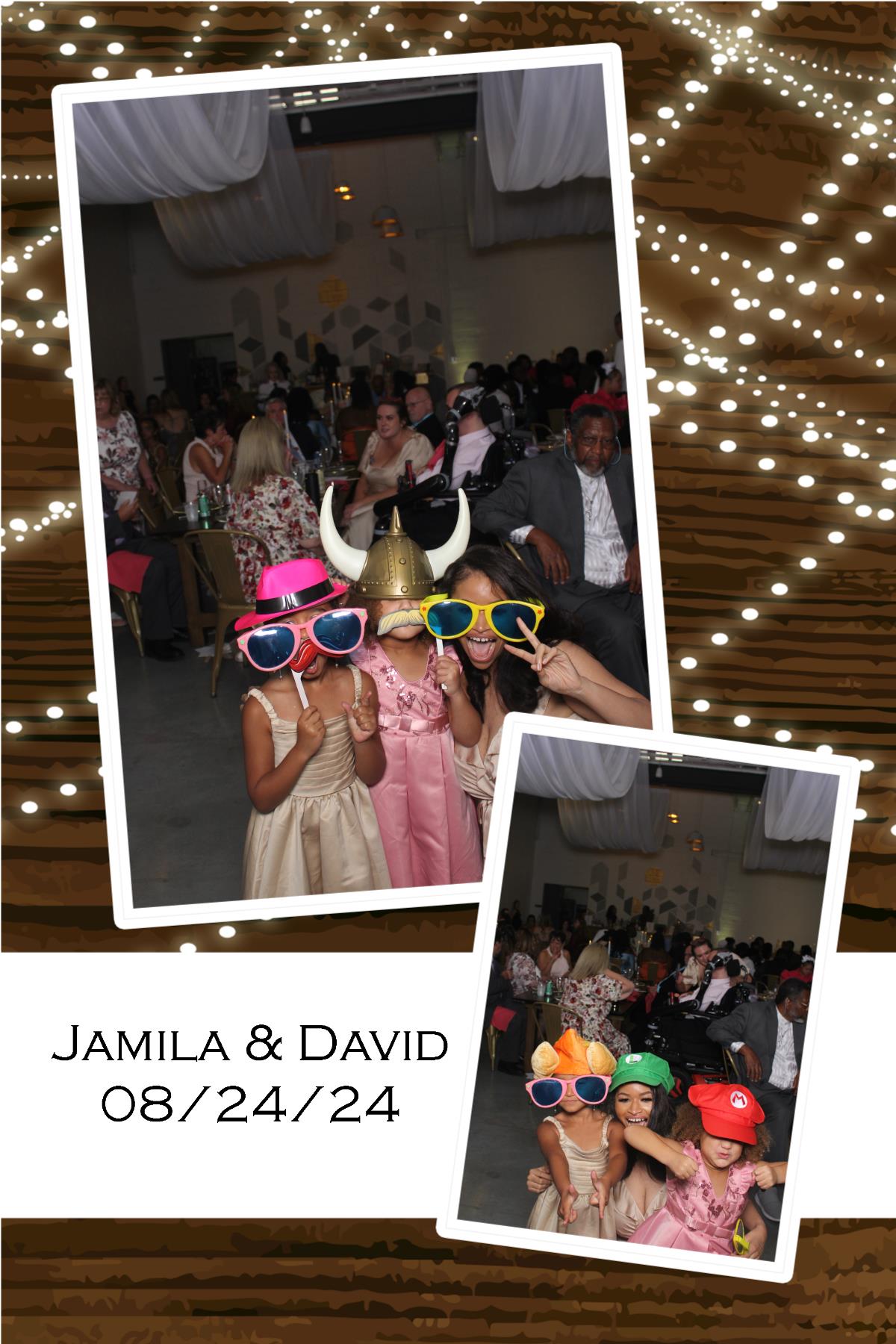 Jamila & David | View more photos from the event at gallery.photoboothcincy.com/u/PhotoBoothCincy/Jamila-David