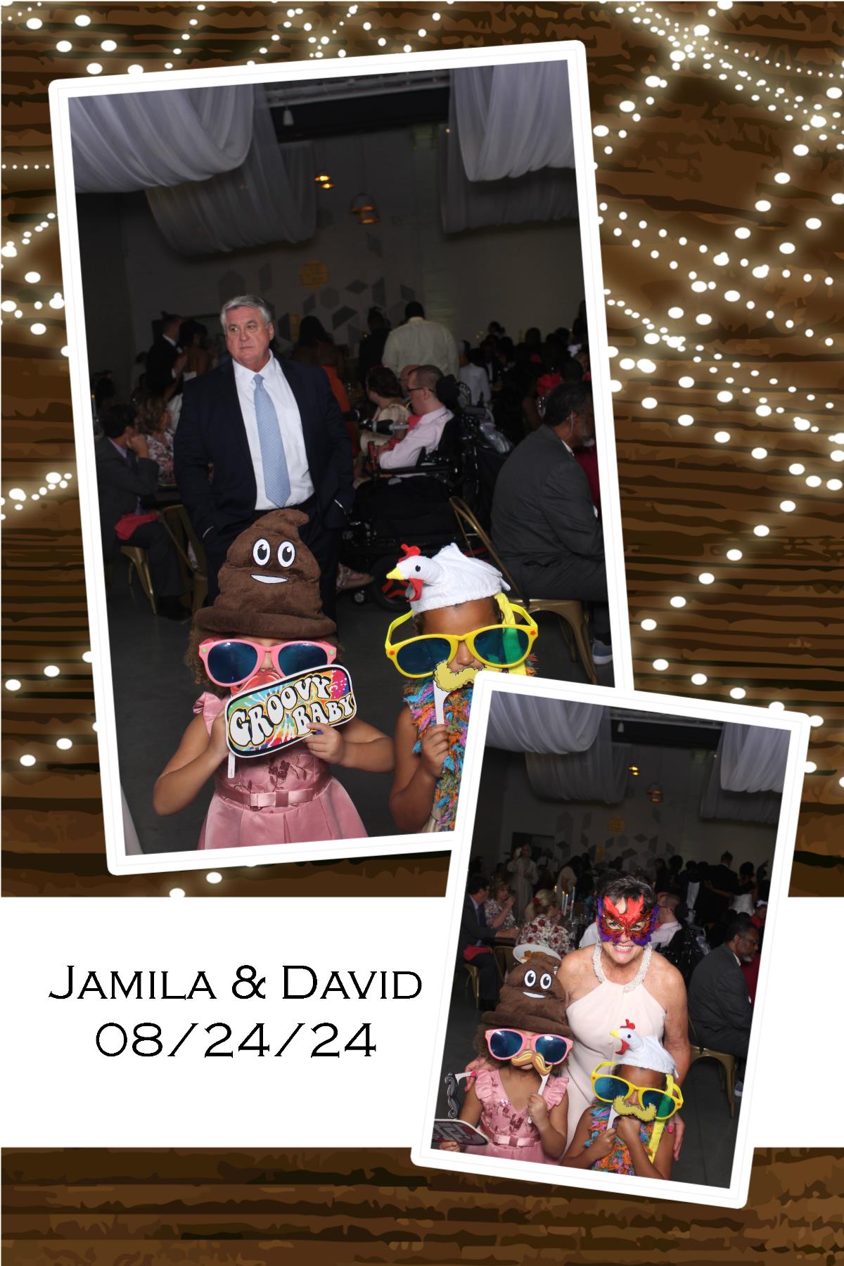 Jamila & David | View more photos from the event at gallery.photoboothcincy.com/u/PhotoBoothCincy/Jamila-David