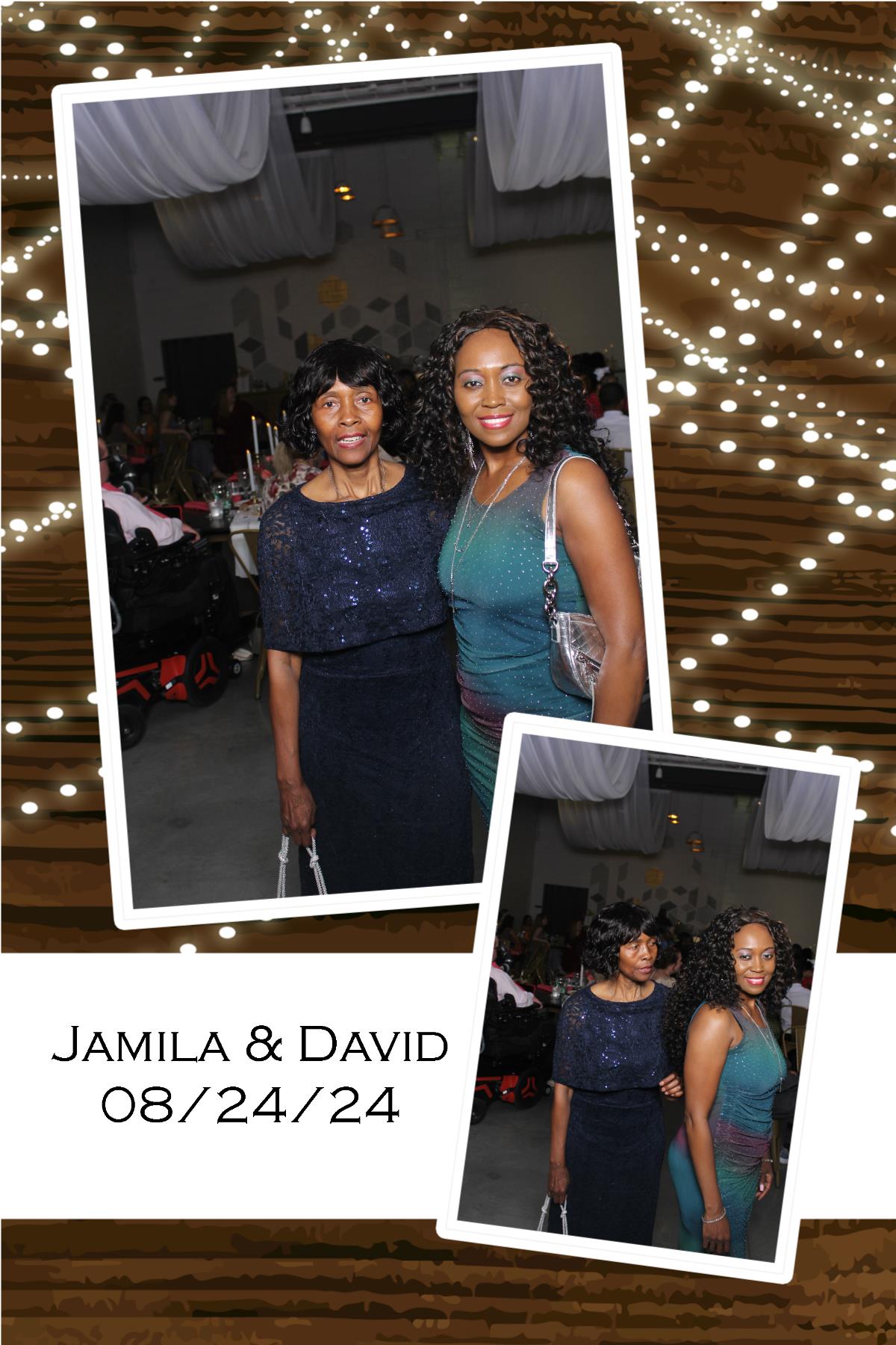 Jamila & David | View more photos from the event at gallery.photoboothcincy.com/u/PhotoBoothCincy/Jamila-David