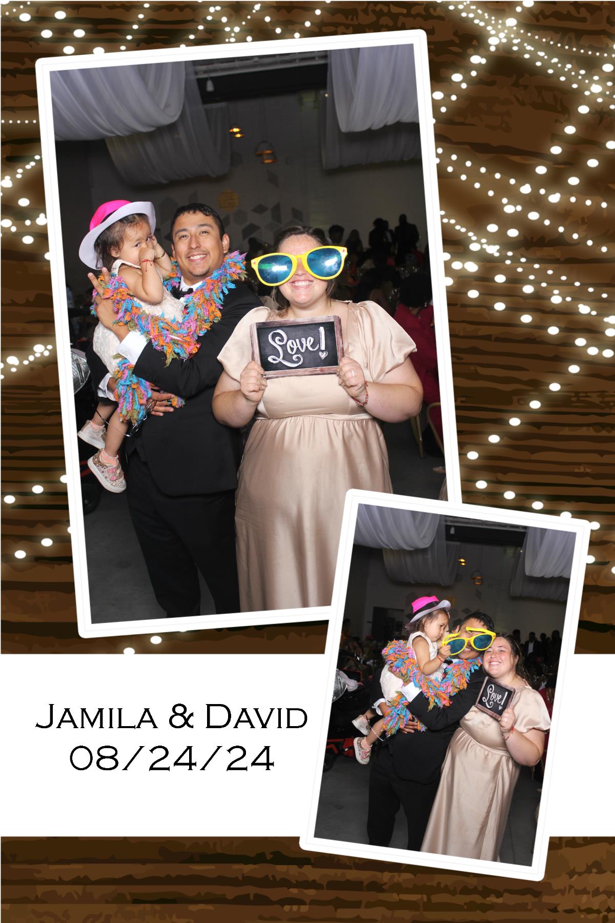 Jamila & David | View more photos from the event at gallery.photoboothcincy.com/u/PhotoBoothCincy/Jamila-David
