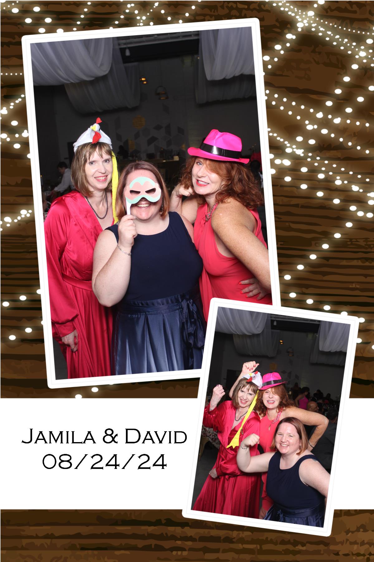 Jamila & David | View more photos from the event at gallery.photoboothcincy.com/u/PhotoBoothCincy/Jamila-David