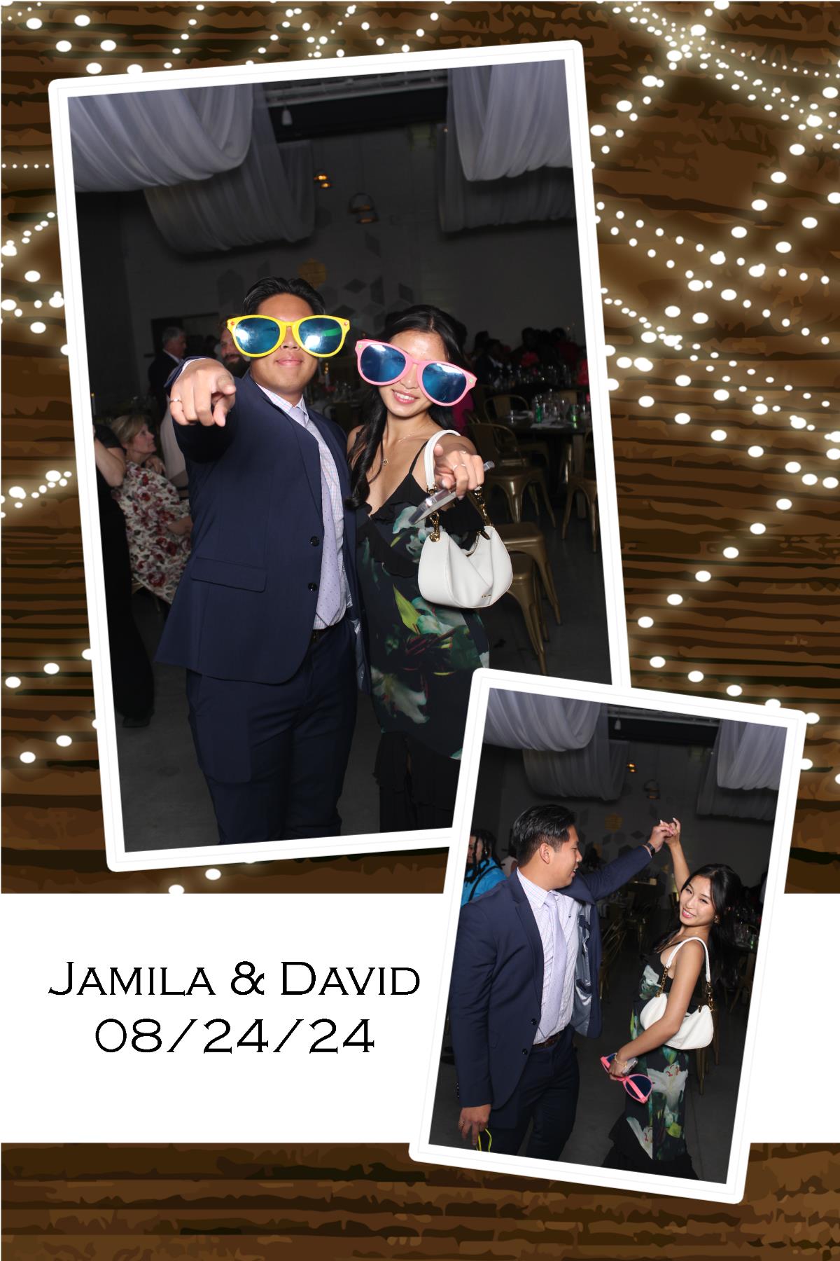 Jamila & David | View more photos from the event at gallery.photoboothcincy.com/u/PhotoBoothCincy/Jamila-David
