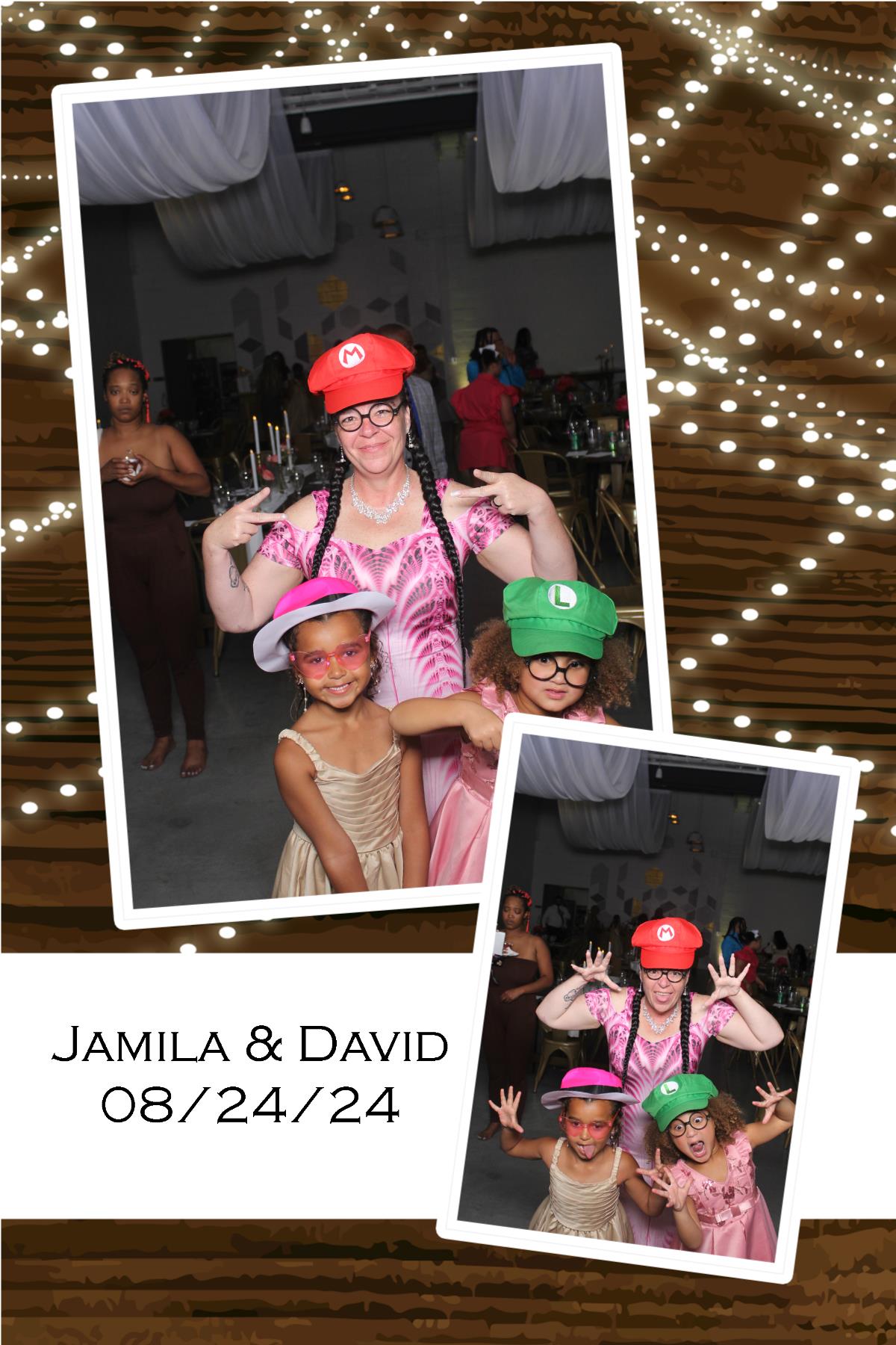 Jamila & David | View more photos from the event at gallery.photoboothcincy.com/u/PhotoBoothCincy/Jamila-David