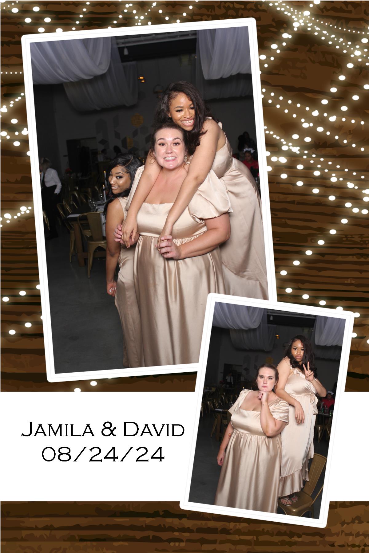 Jamila & David | View more photos from the event at gallery.photoboothcincy.com/u/PhotoBoothCincy/Jamila-David