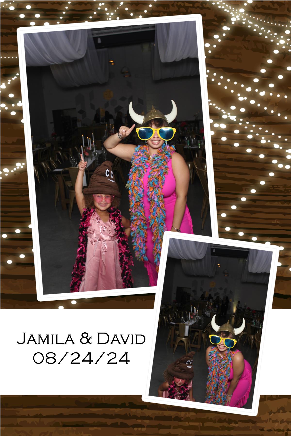 Jamila & David | View more photos from the event at gallery.photoboothcincy.com/u/PhotoBoothCincy/Jamila-David