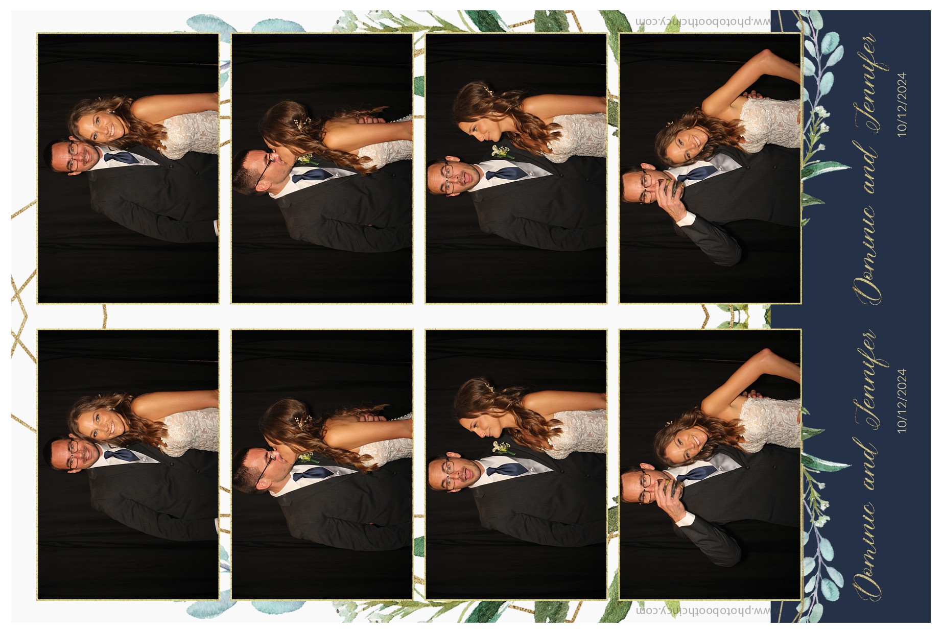 Jen & Dominic | View more photos from the event at gallery.photoboothcincy.com/u/PhotoBoothCincy/Jen-Dominic