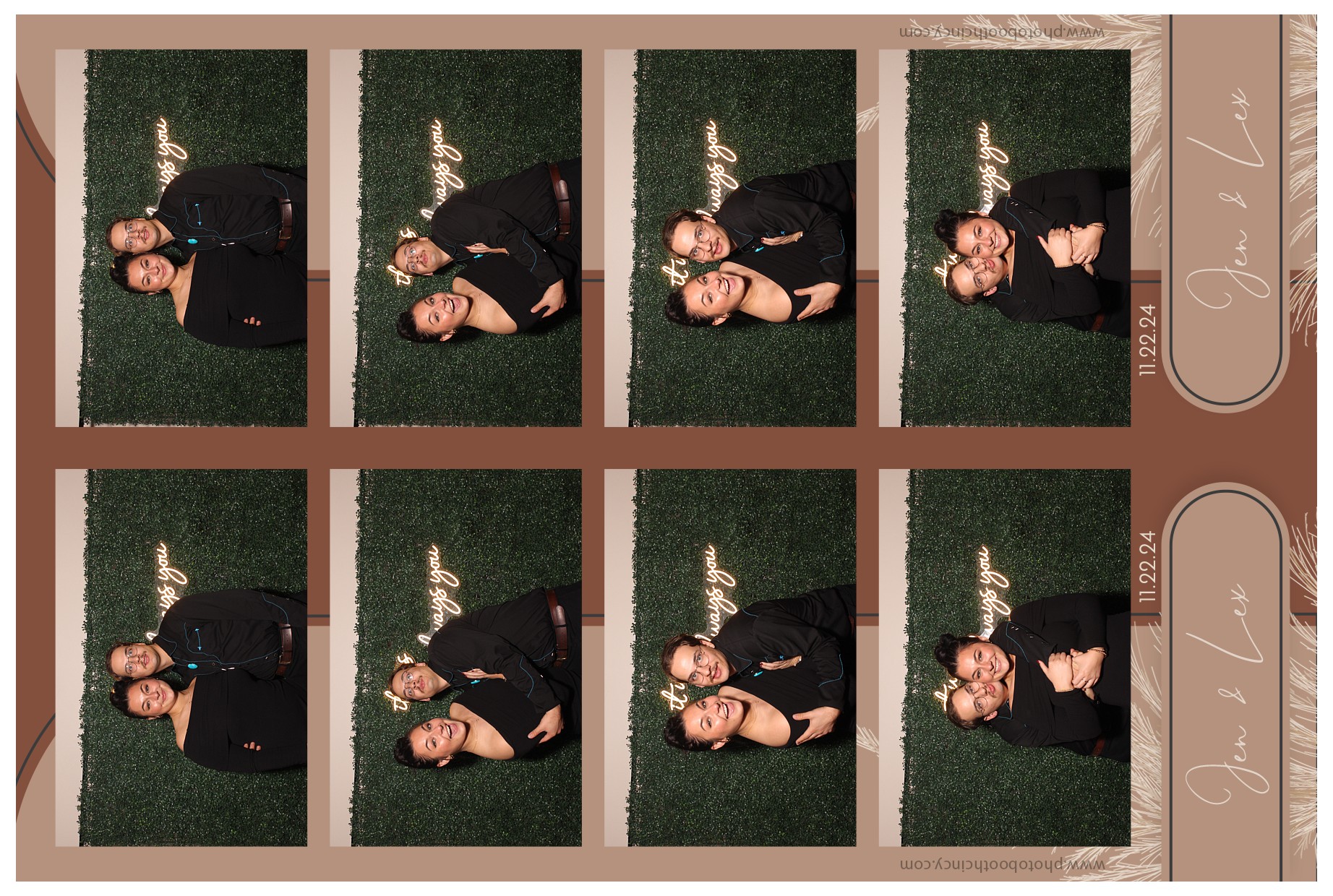 Jen & Lex Walsh  | View more photos from the event at gallery.photoboothcincy.com/u/PhotoBoothCincy/Jen-Lex-Walsh