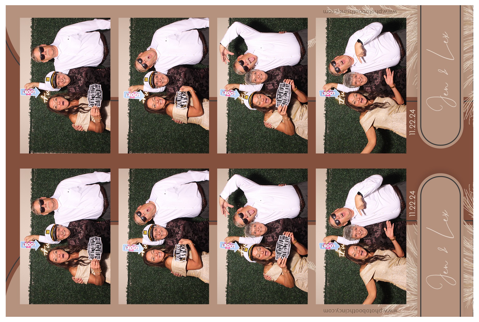 Jen & Lex Walsh  | View more photos from the event at gallery.photoboothcincy.com/u/PhotoBoothCincy/Jen-Lex-Walsh