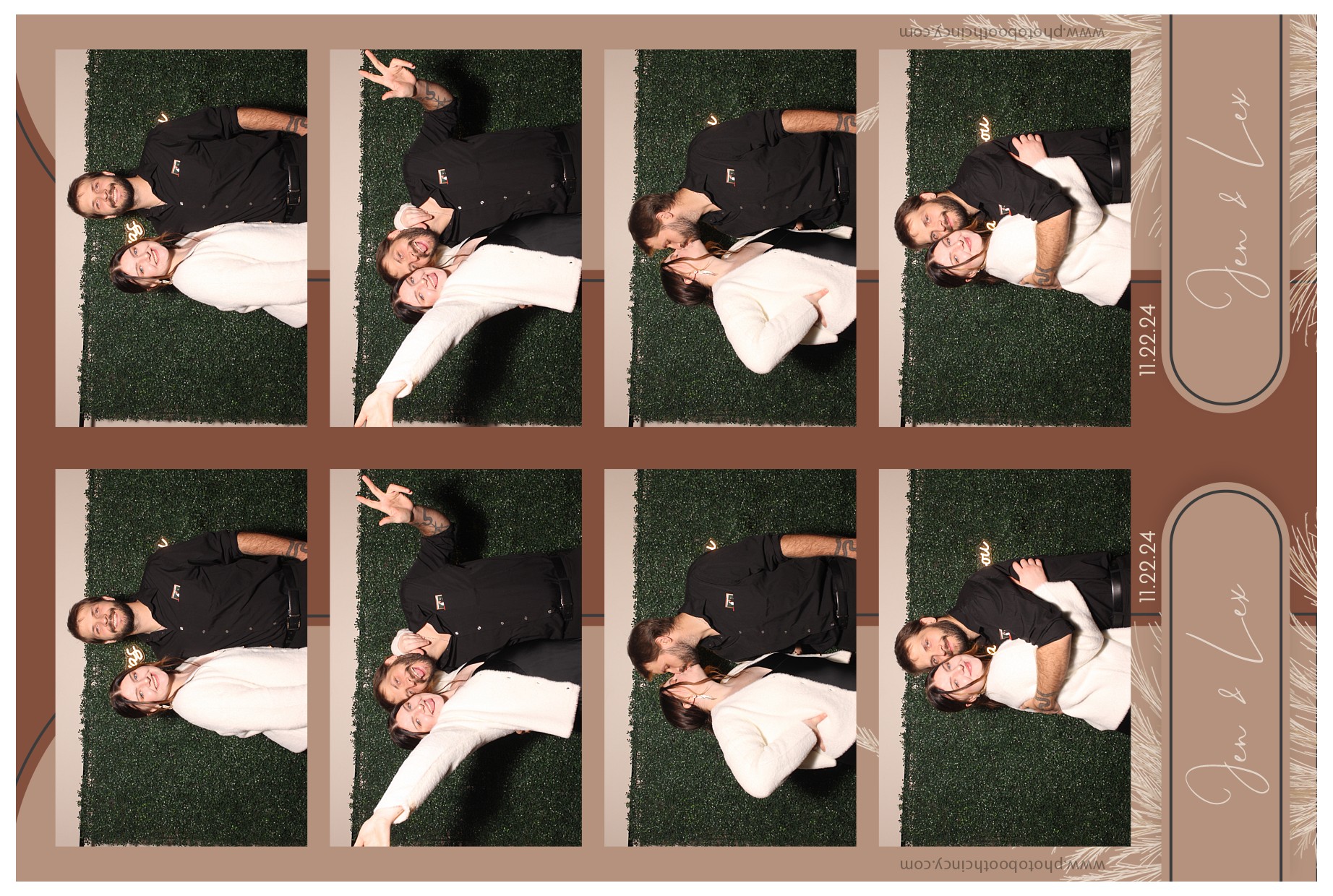 Jen & Lex Walsh  | View more photos from the event at gallery.photoboothcincy.com/u/PhotoBoothCincy/Jen-Lex-Walsh
