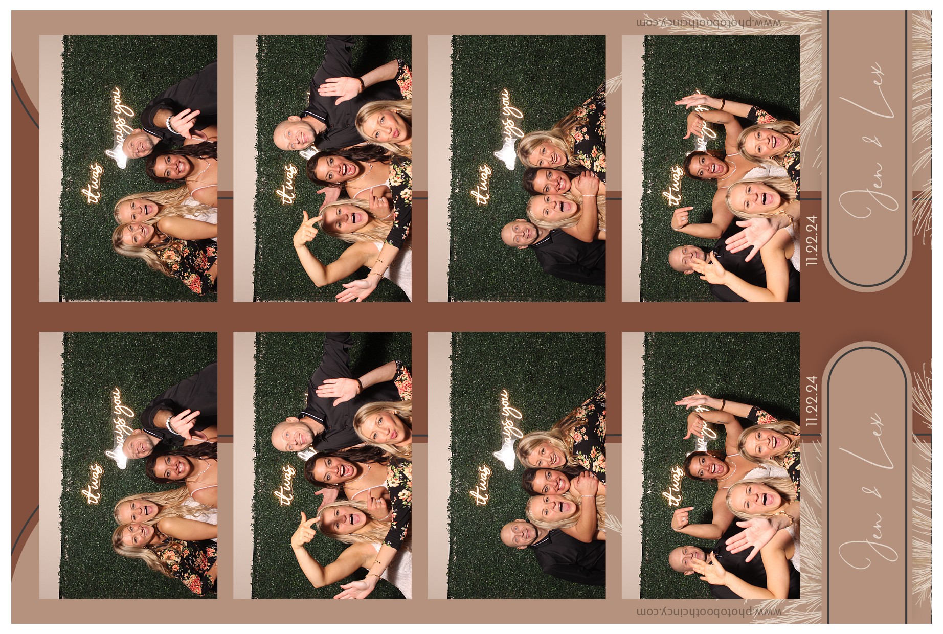 Jen & Lex Walsh  | View more photos from the event at gallery.photoboothcincy.com/u/PhotoBoothCincy/Jen-Lex-Walsh