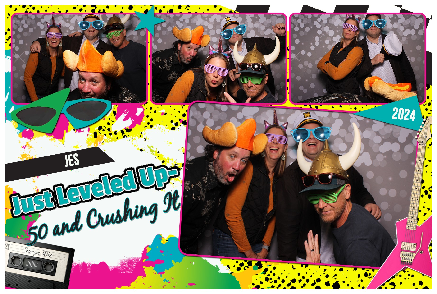 Jes' 50th Birthday!  | View more photos from the event at gallery.photoboothcincy.com/u/PhotoBoothCincy/Jes-50th-Birthday