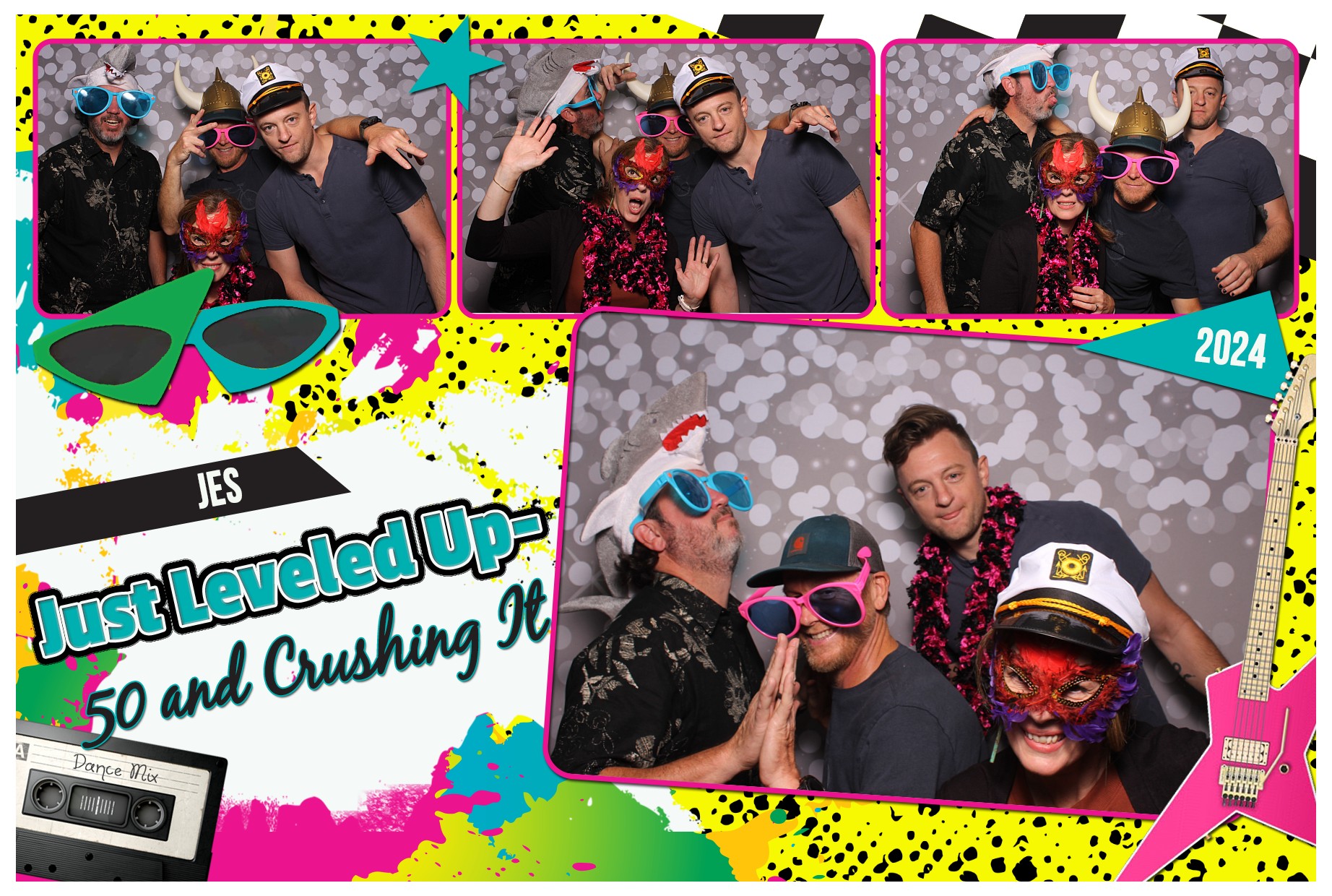 Jes' 50th Birthday!  | View more photos from the event at gallery.photoboothcincy.com/u/PhotoBoothCincy/Jes-50th-Birthday