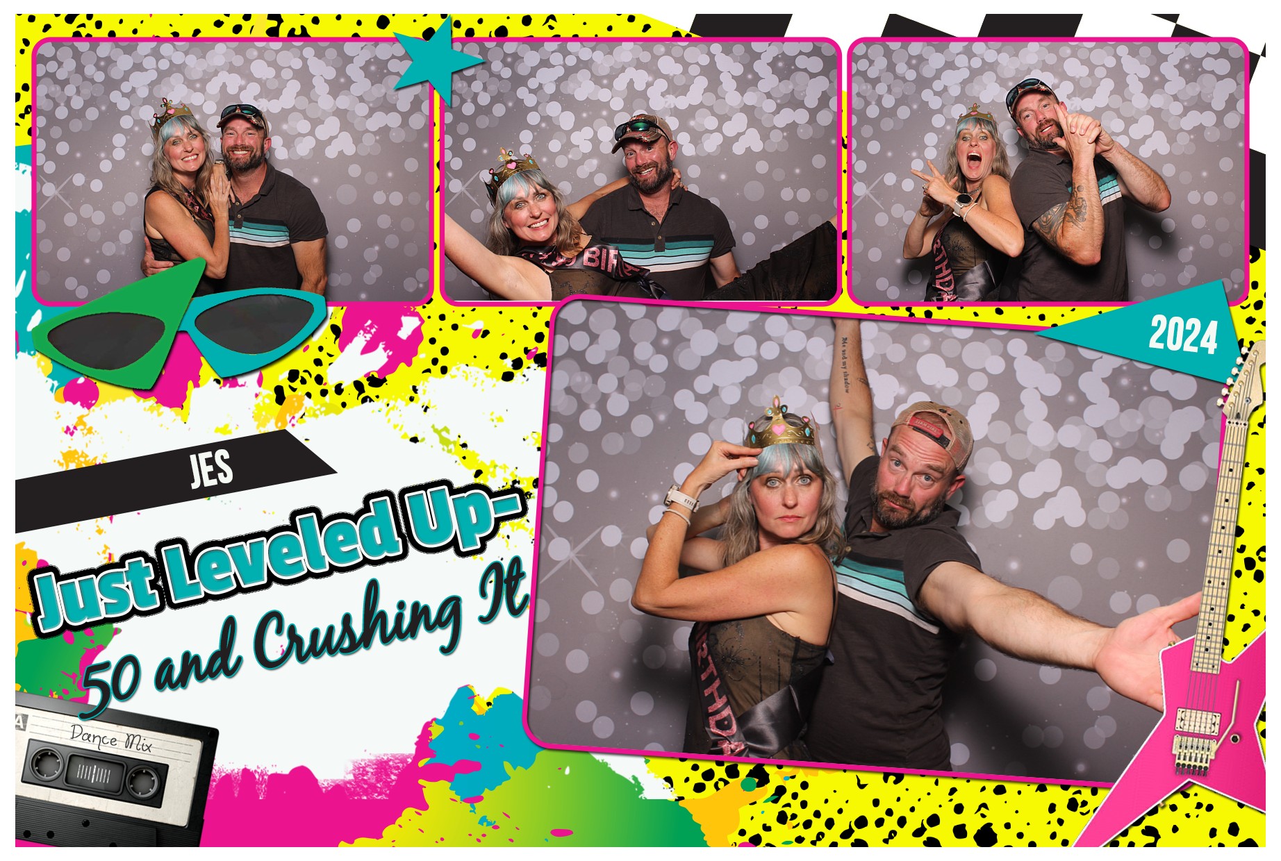 Jes' 50th Birthday!  | View more photos from the event at gallery.photoboothcincy.com/u/PhotoBoothCincy/Jes-50th-Birthday