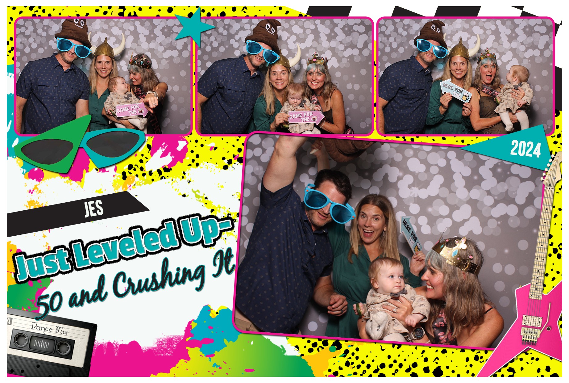 Jes' 50th Birthday!  | View more photos from the event at gallery.photoboothcincy.com/u/PhotoBoothCincy/Jes-50th-Birthday