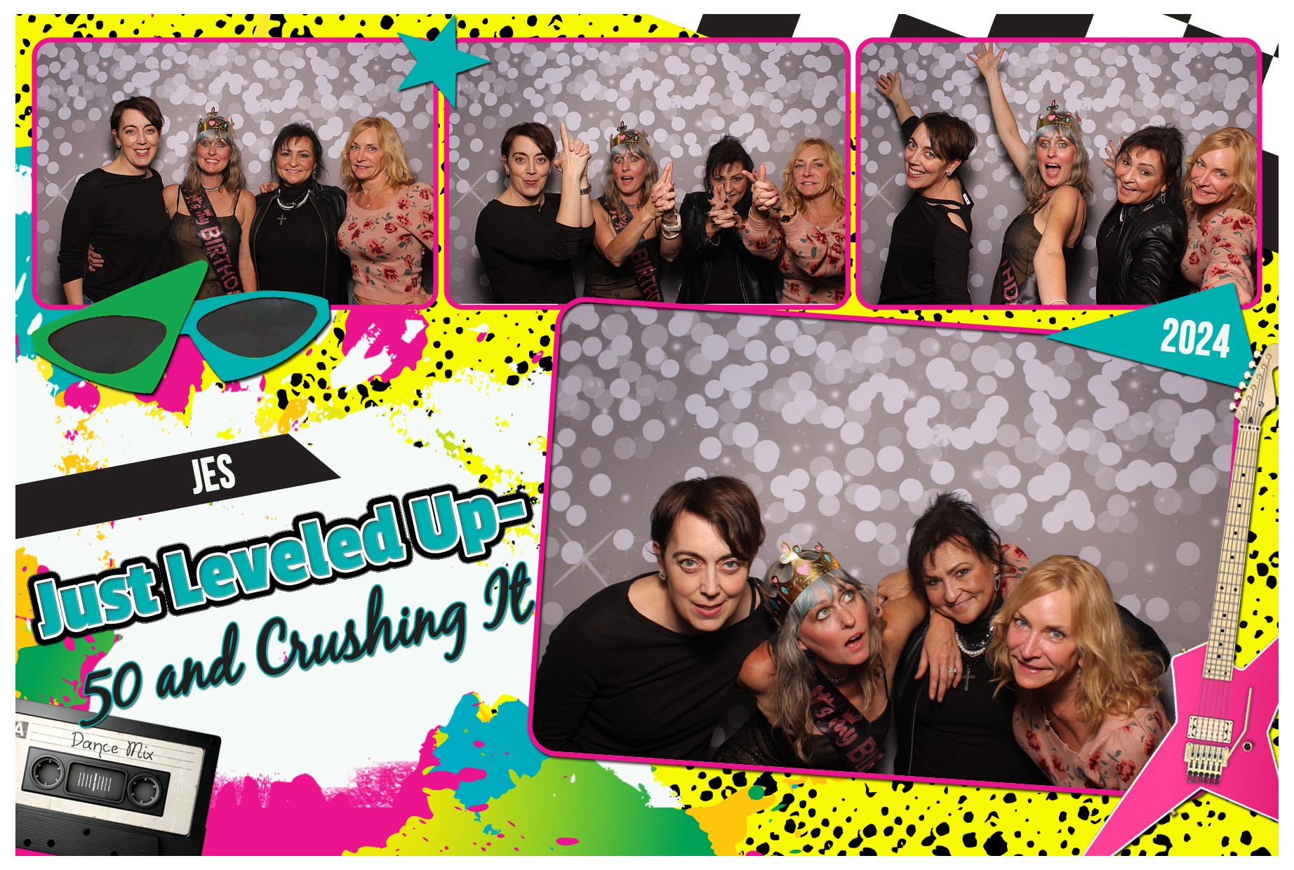 Jes' 50th Birthday!  | View more photos from the event at gallery.photoboothcincy.com/u/PhotoBoothCincy/Jes-50th-Birthday
