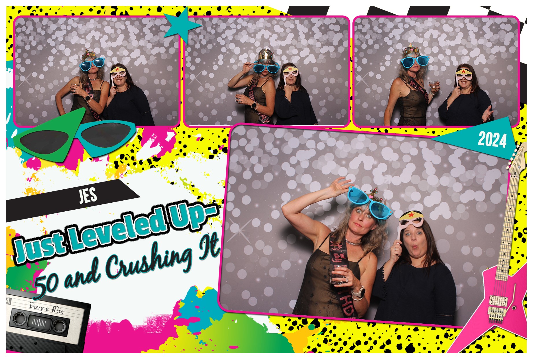 Jes' 50th Birthday!  | View more photos from the event at gallery.photoboothcincy.com/u/PhotoBoothCincy/Jes-50th-Birthday