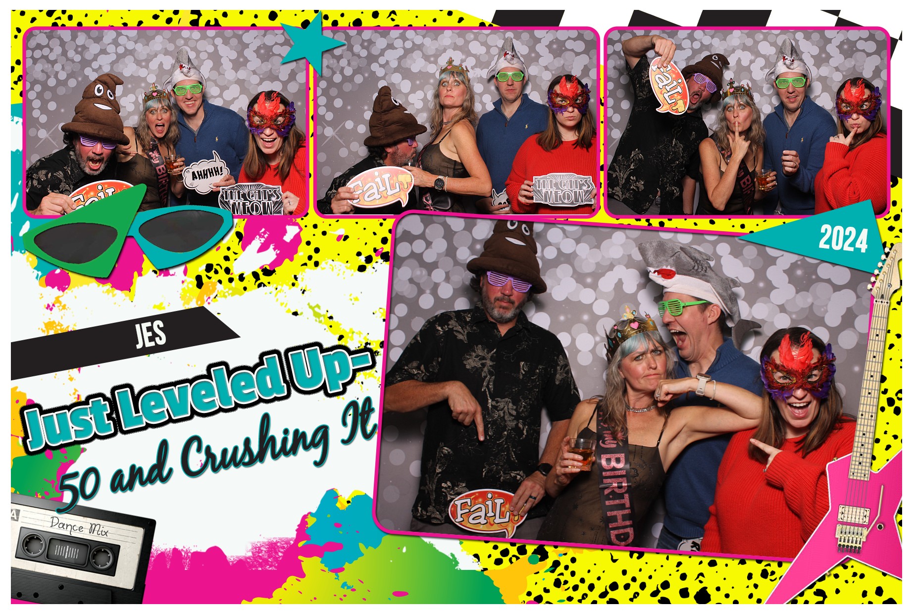 Jes' 50th Birthday!  | View more photos from the event at gallery.photoboothcincy.com/u/PhotoBoothCincy/Jes-50th-Birthday