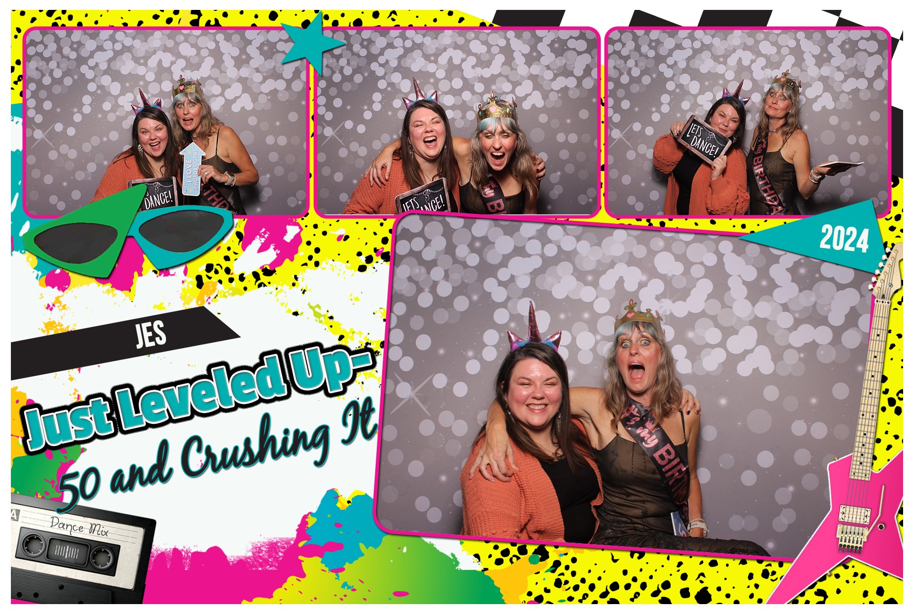 Jes' 50th Birthday!  | View more photos from the event at gallery.photoboothcincy.com/u/PhotoBoothCincy/Jes-50th-Birthday