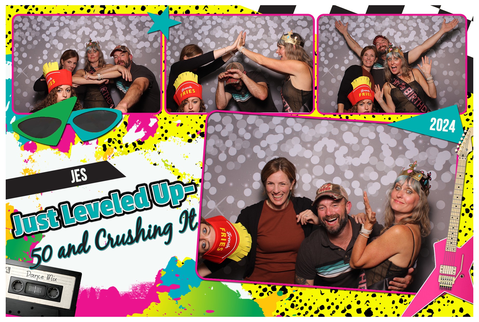 Jes' 50th Birthday!  | View more photos from the event at gallery.photoboothcincy.com/u/PhotoBoothCincy/Jes-50th-Birthday