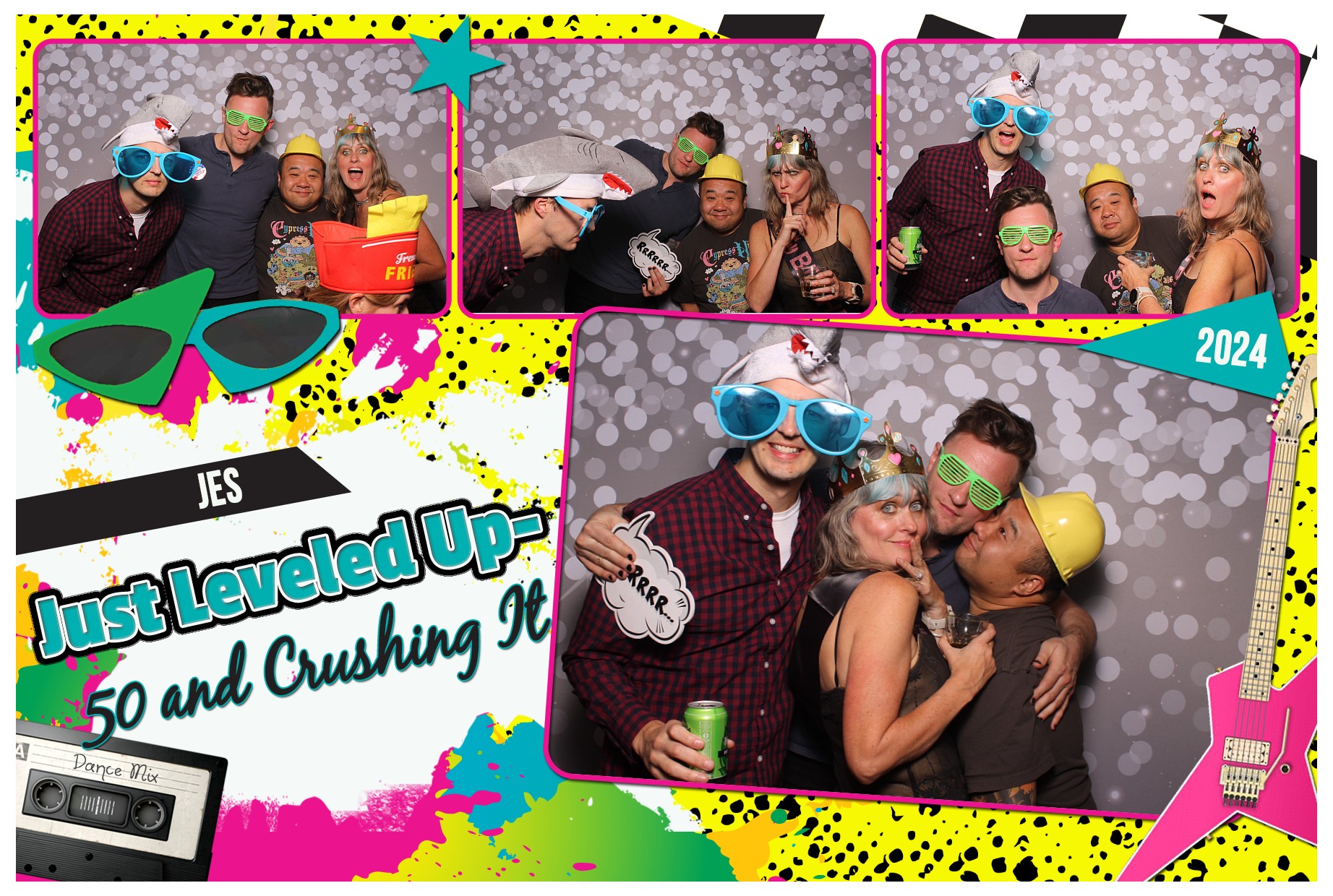 Jes' 50th Birthday!  | View more photos from the event at gallery.photoboothcincy.com/u/PhotoBoothCincy/Jes-50th-Birthday