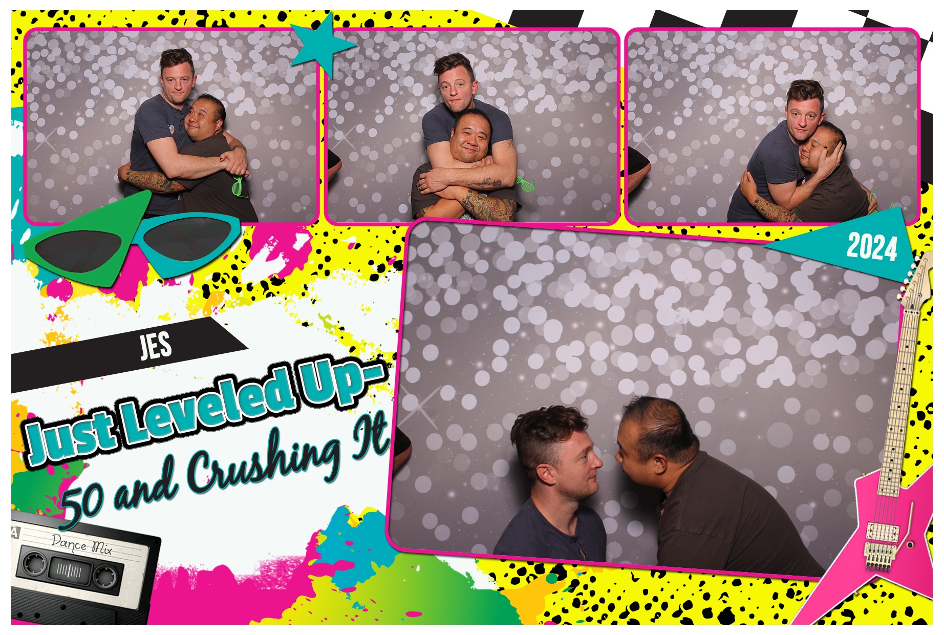 Jes' 50th Birthday!  | View more photos from the event at gallery.photoboothcincy.com/u/PhotoBoothCincy/Jes-50th-Birthday