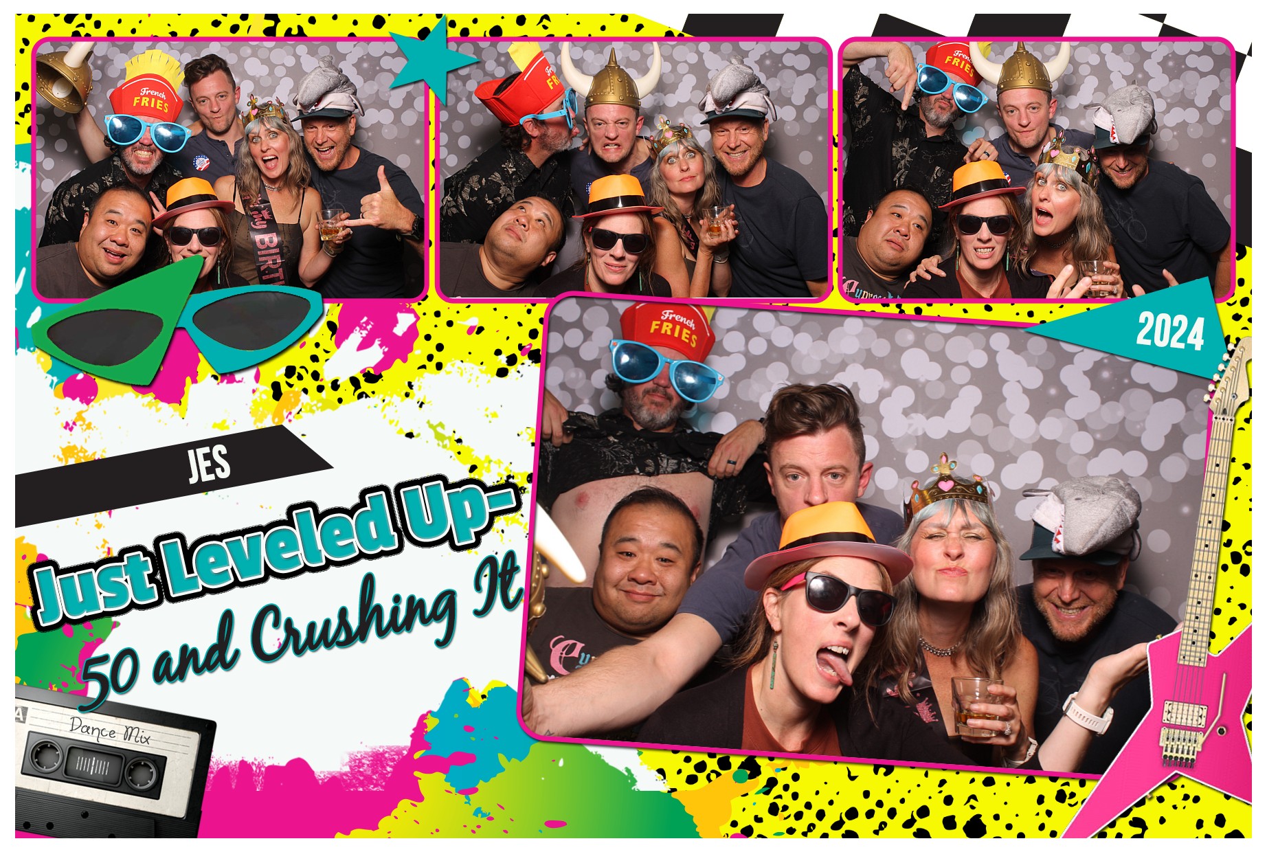 Jes' 50th Birthday!  | View more photos from the event at gallery.photoboothcincy.com/u/PhotoBoothCincy/Jes-50th-Birthday