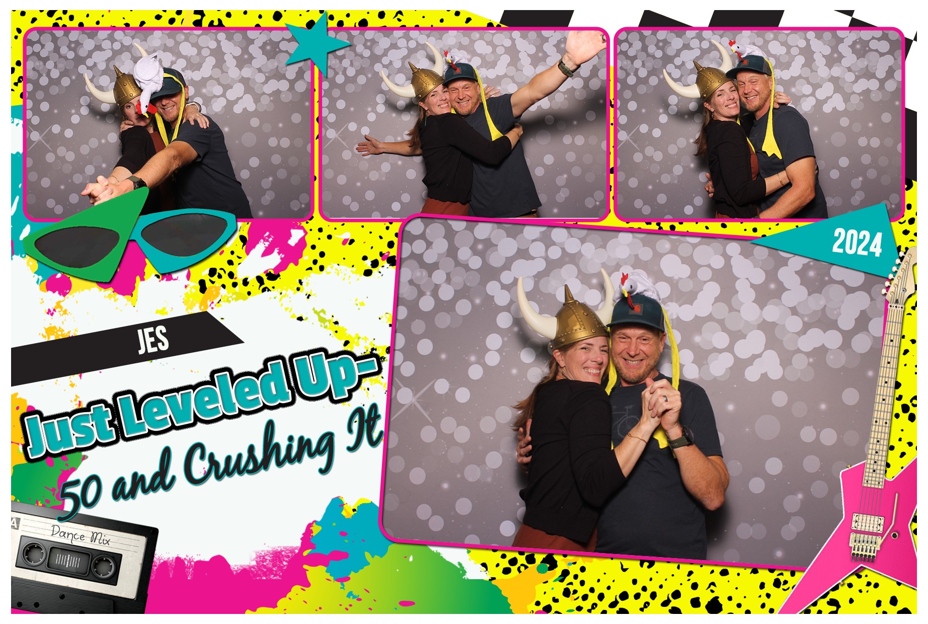 Jes' 50th Birthday!  | View more photos from the event at gallery.photoboothcincy.com/u/PhotoBoothCincy/Jes-50th-Birthday