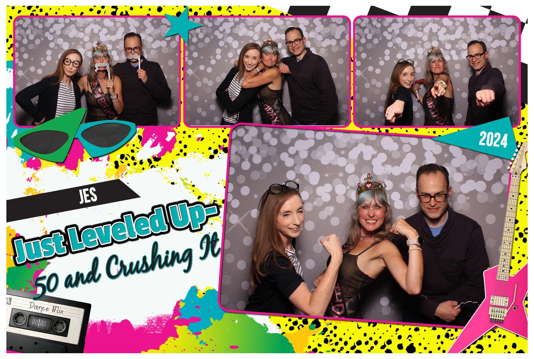 Jes' 50th Birthday!  | View more photos from the event at gallery.photoboothcincy.com/u/PhotoBoothCincy/Jes-50th-Birthday