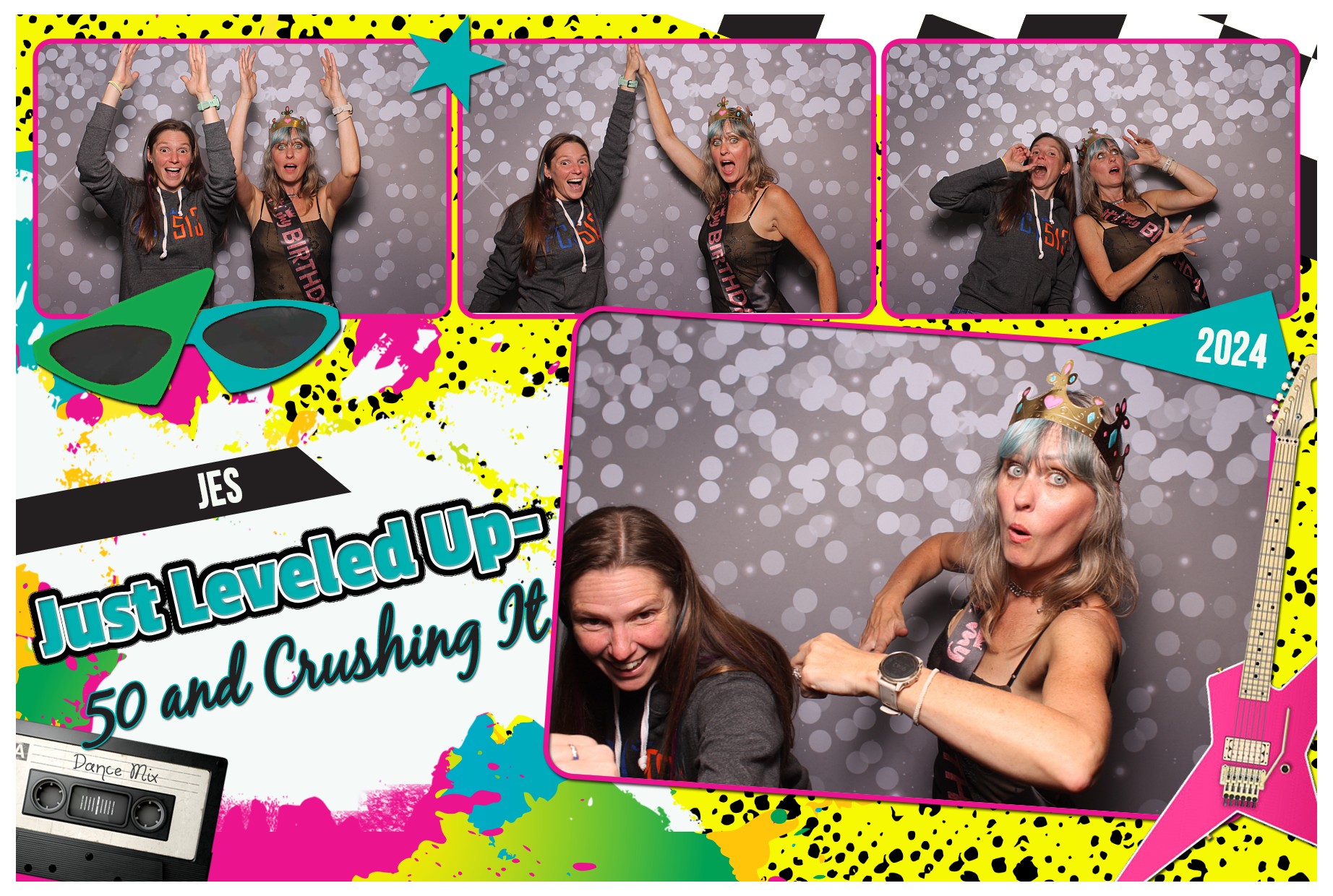 Jes' 50th Birthday!  | View more photos from the event at gallery.photoboothcincy.com/u/PhotoBoothCincy/Jes-50th-Birthday