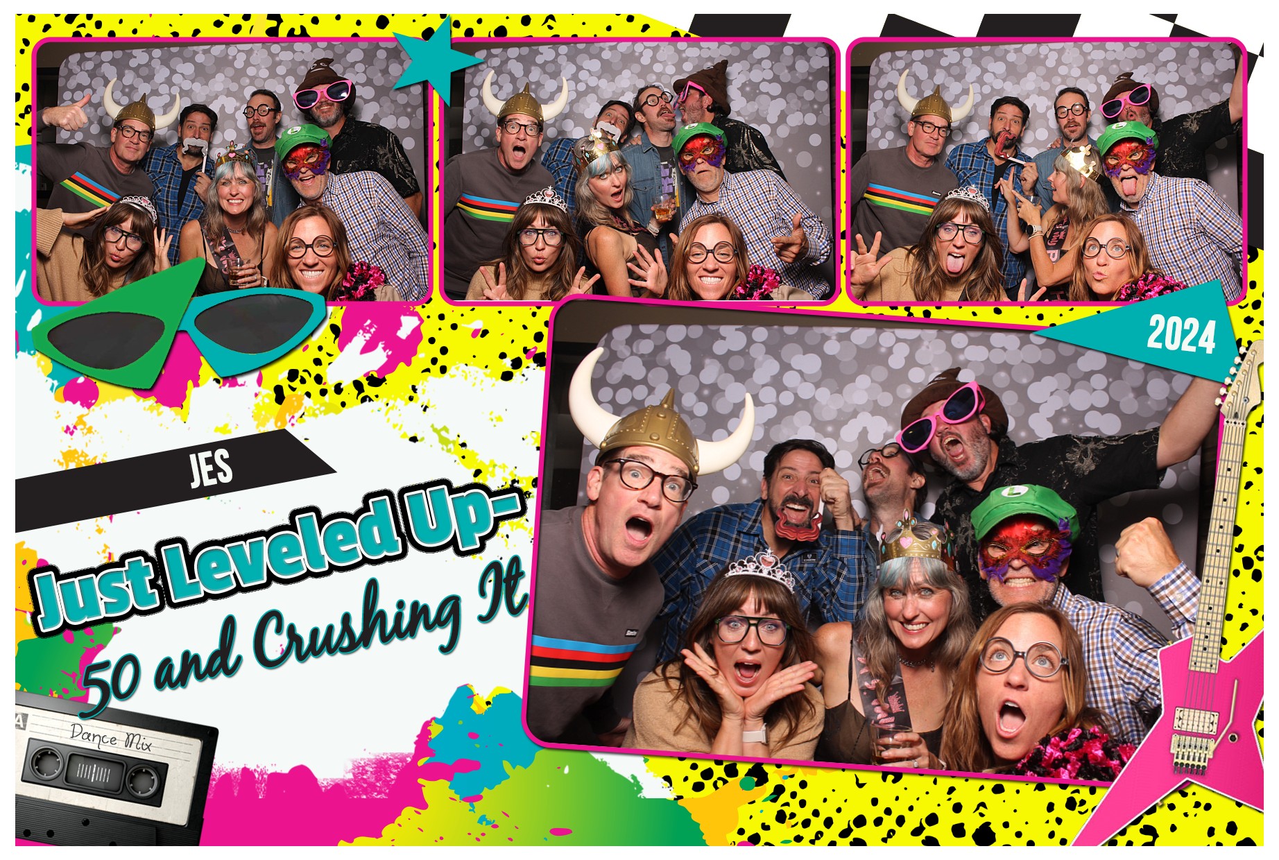 Jes' 50th Birthday!  | View more photos from the event at gallery.photoboothcincy.com/u/PhotoBoothCincy/Jes-50th-Birthday