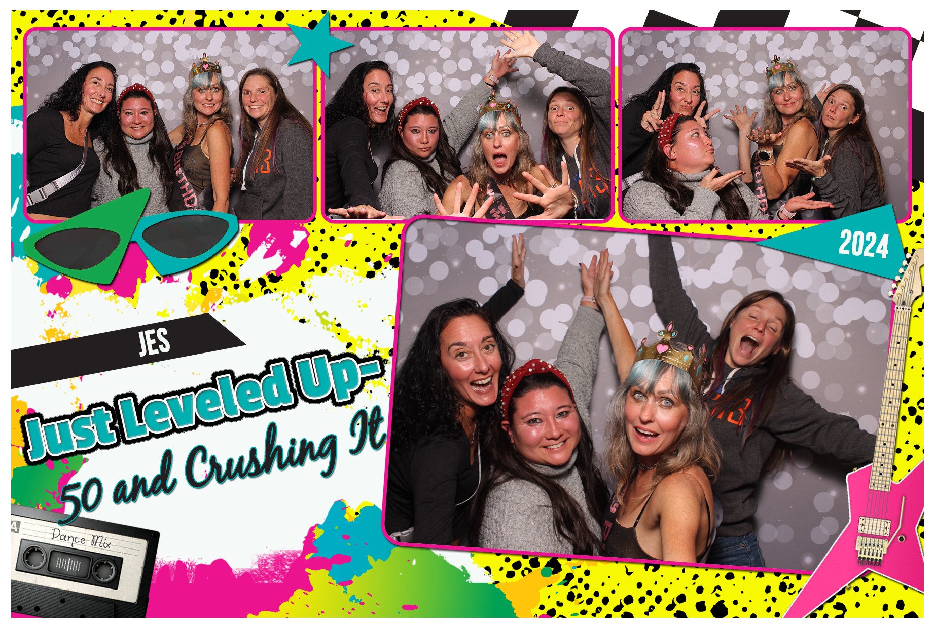 Jes' 50th Birthday!  | View more photos from the event at gallery.photoboothcincy.com/u/PhotoBoothCincy/Jes-50th-Birthday