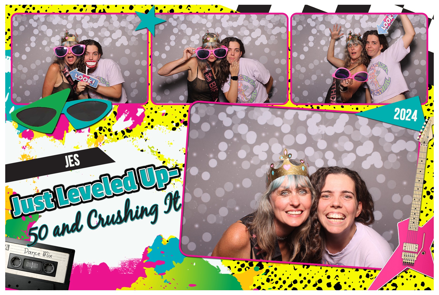 Jes' 50th Birthday!  | View more photos from the event at gallery.photoboothcincy.com/u/PhotoBoothCincy/Jes-50th-Birthday