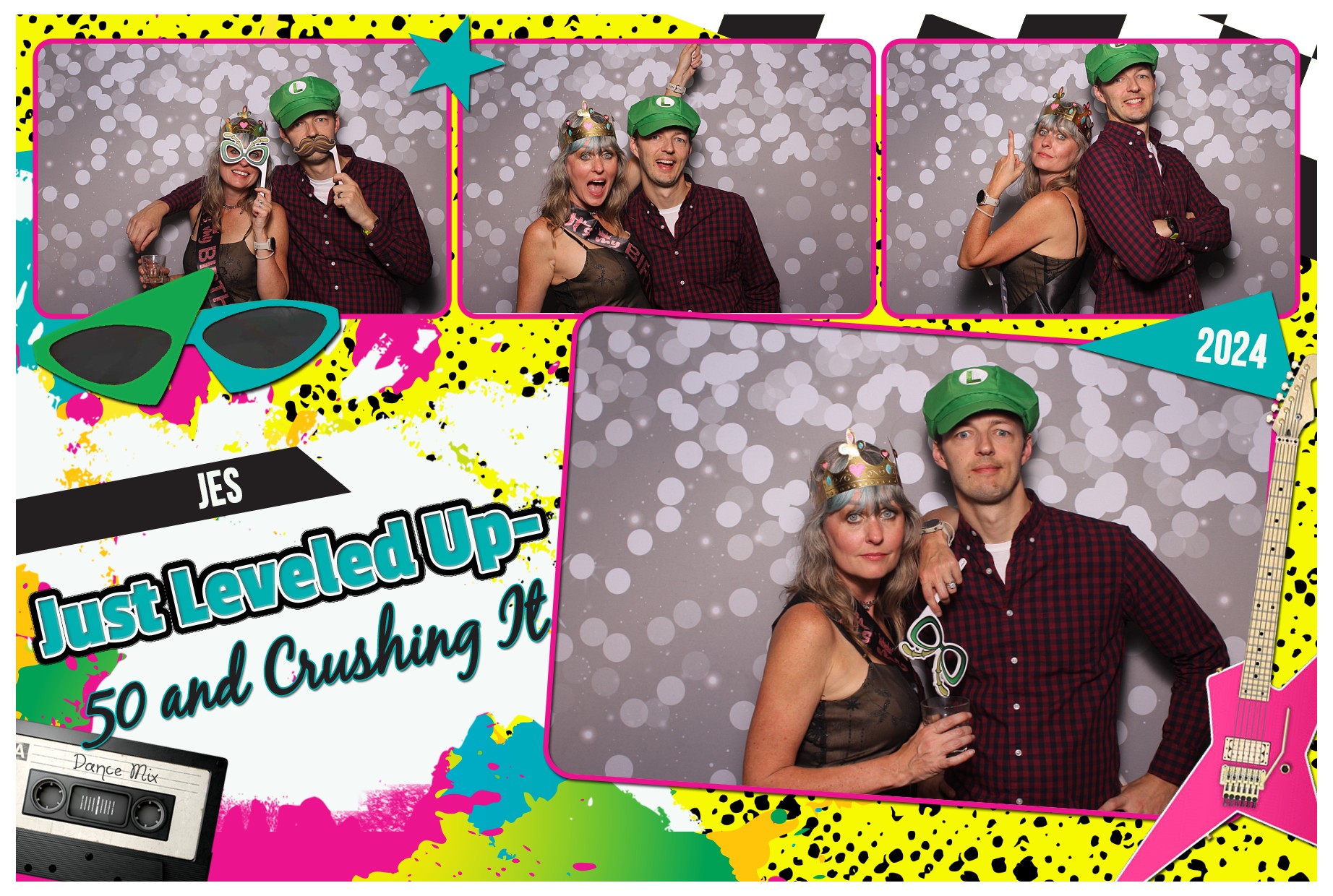 Jes' 50th Birthday!  | View more photos from the event at gallery.photoboothcincy.com/u/PhotoBoothCincy/Jes-50th-Birthday