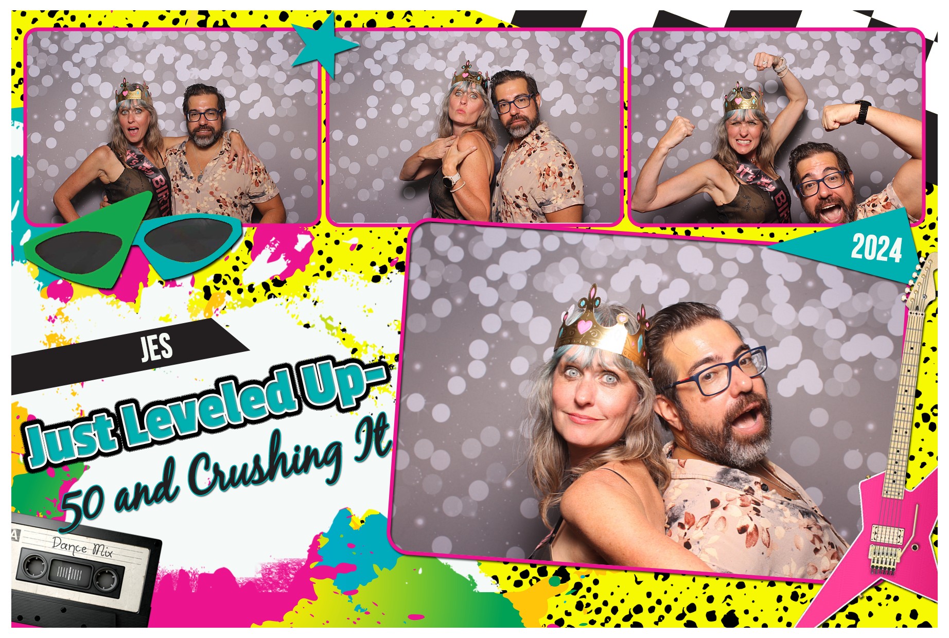 Jes' 50th Birthday!  | View more photos from the event at gallery.photoboothcincy.com/u/PhotoBoothCincy/Jes-50th-Birthday