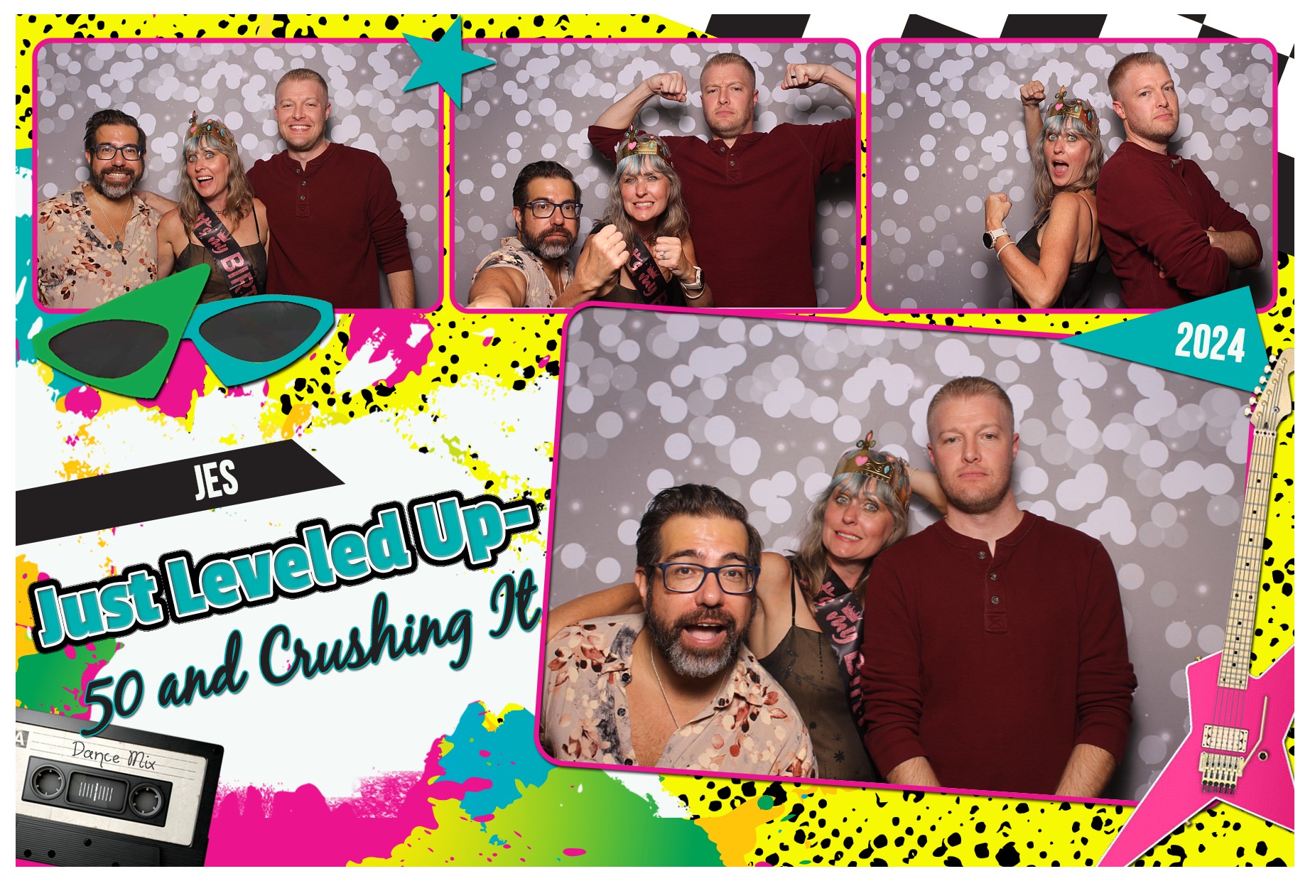 Jes' 50th Birthday!  | View more photos from the event at gallery.photoboothcincy.com/u/PhotoBoothCincy/Jes-50th-Birthday