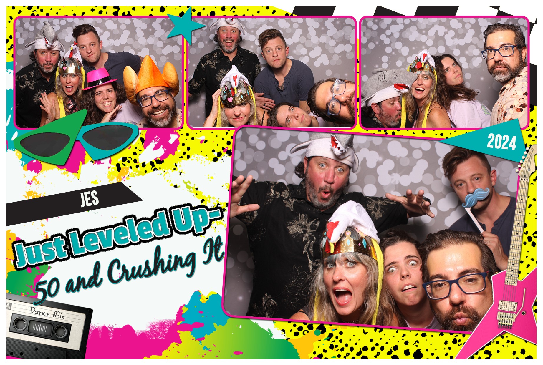 Jes' 50th Birthday!  | View more photos from the event at gallery.photoboothcincy.com/u/PhotoBoothCincy/Jes-50th-Birthday