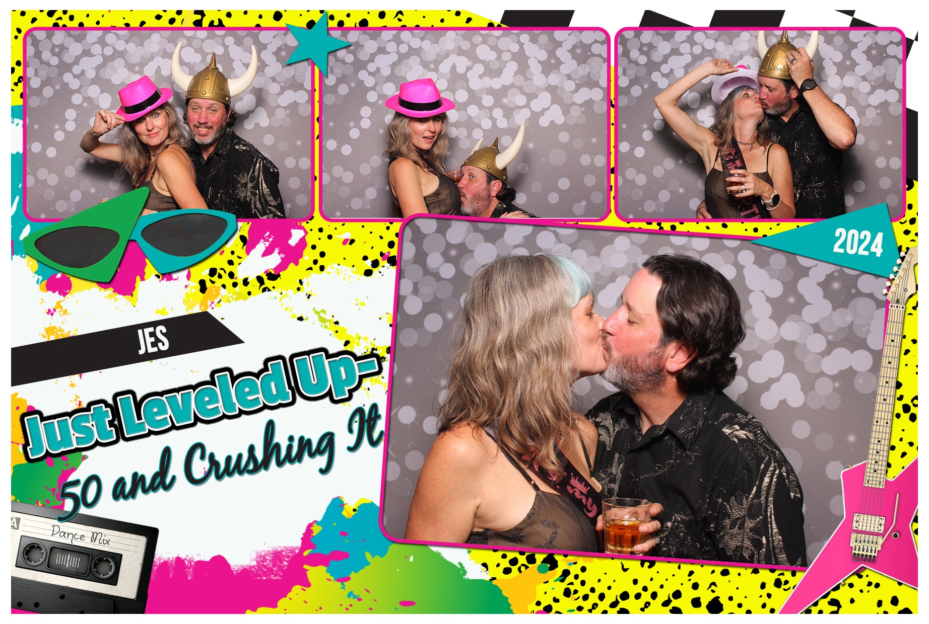 Jes' 50th Birthday!  | View more photos from the event at gallery.photoboothcincy.com/u/PhotoBoothCincy/Jes-50th-Birthday