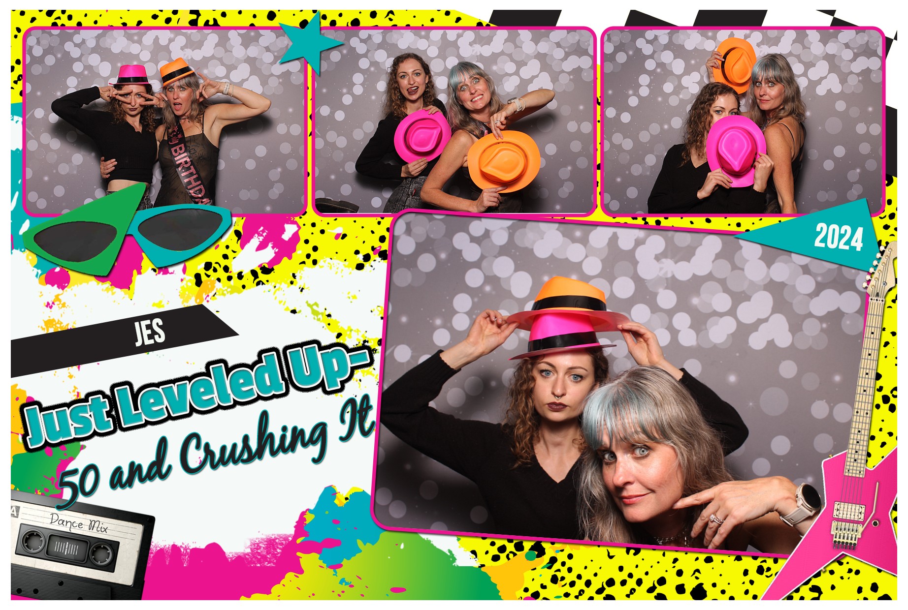 Jes' 50th Birthday!  | View more photos from the event at gallery.photoboothcincy.com/u/PhotoBoothCincy/Jes-50th-Birthday