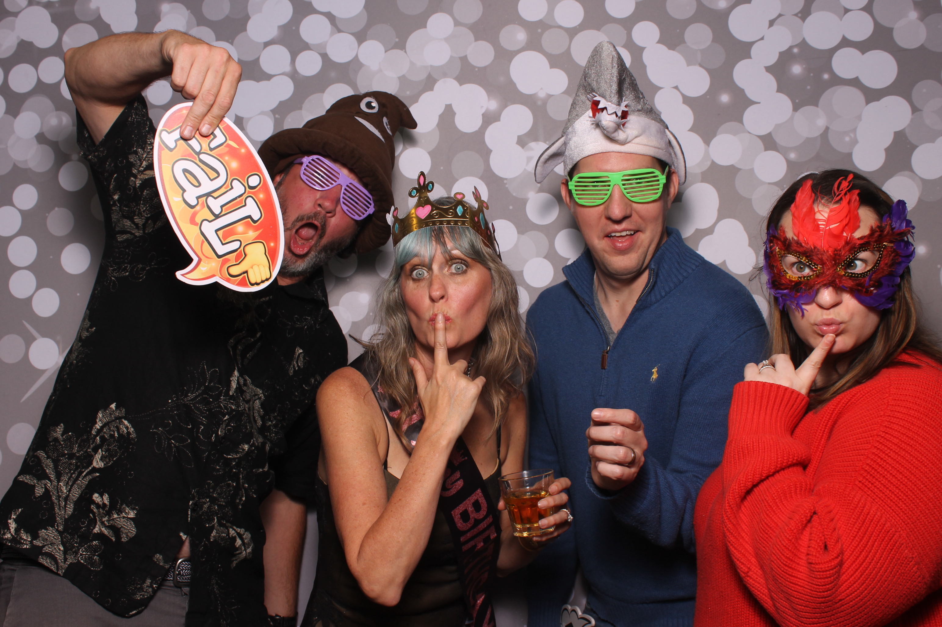 Jes' 50th Birthday!  | View more photos from the event at gallery.photoboothcincy.com/u/PhotoBoothCincy/Jes-50th-Birthday