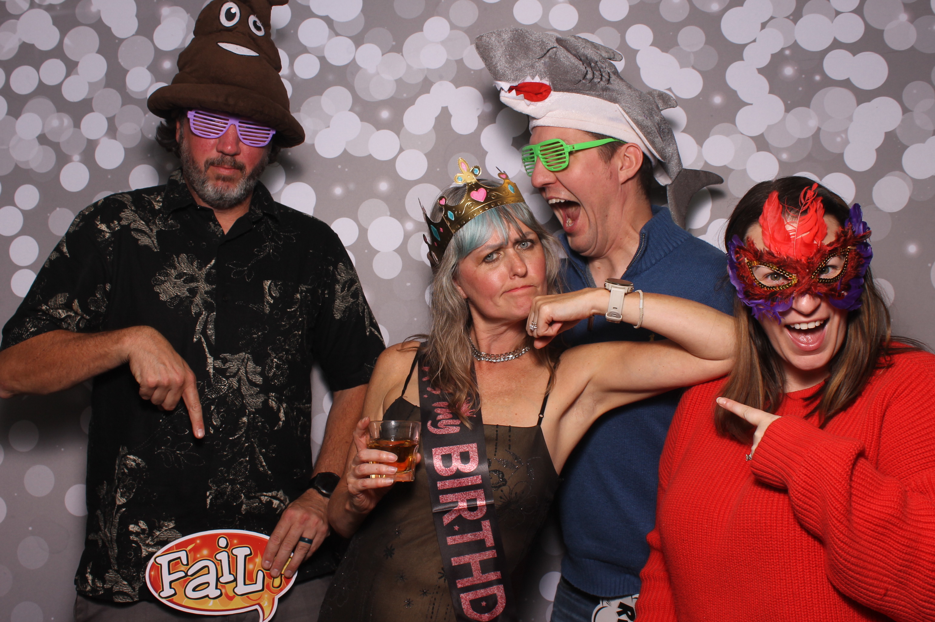 Jes' 50th Birthday!  | View more photos from the event at gallery.photoboothcincy.com/u/PhotoBoothCincy/Jes-50th-Birthday