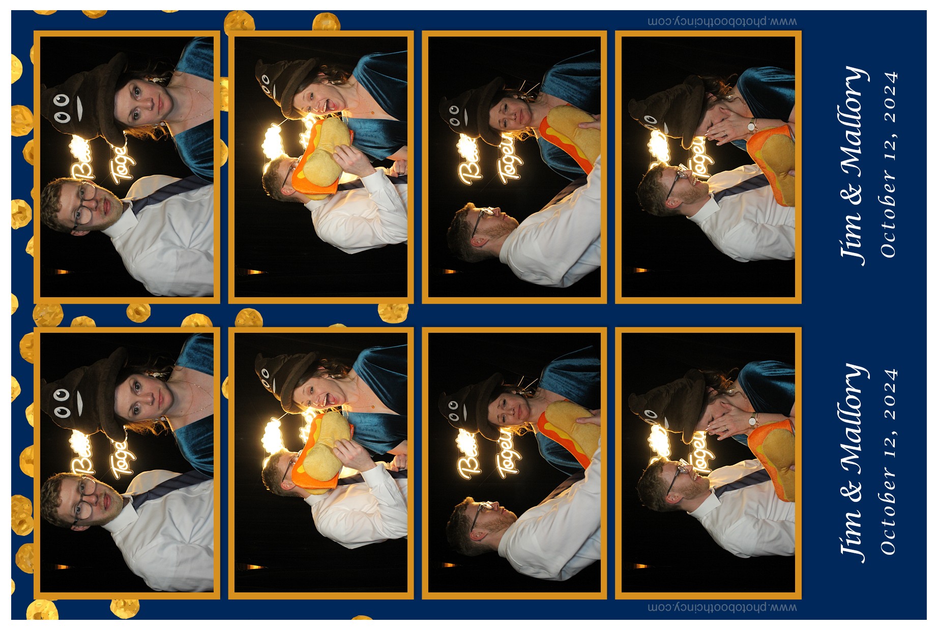 Jim & Mallory  | View more photos from the event at gallery.photoboothcincy.com/u/PhotoBoothCincy/Jim-Mallory