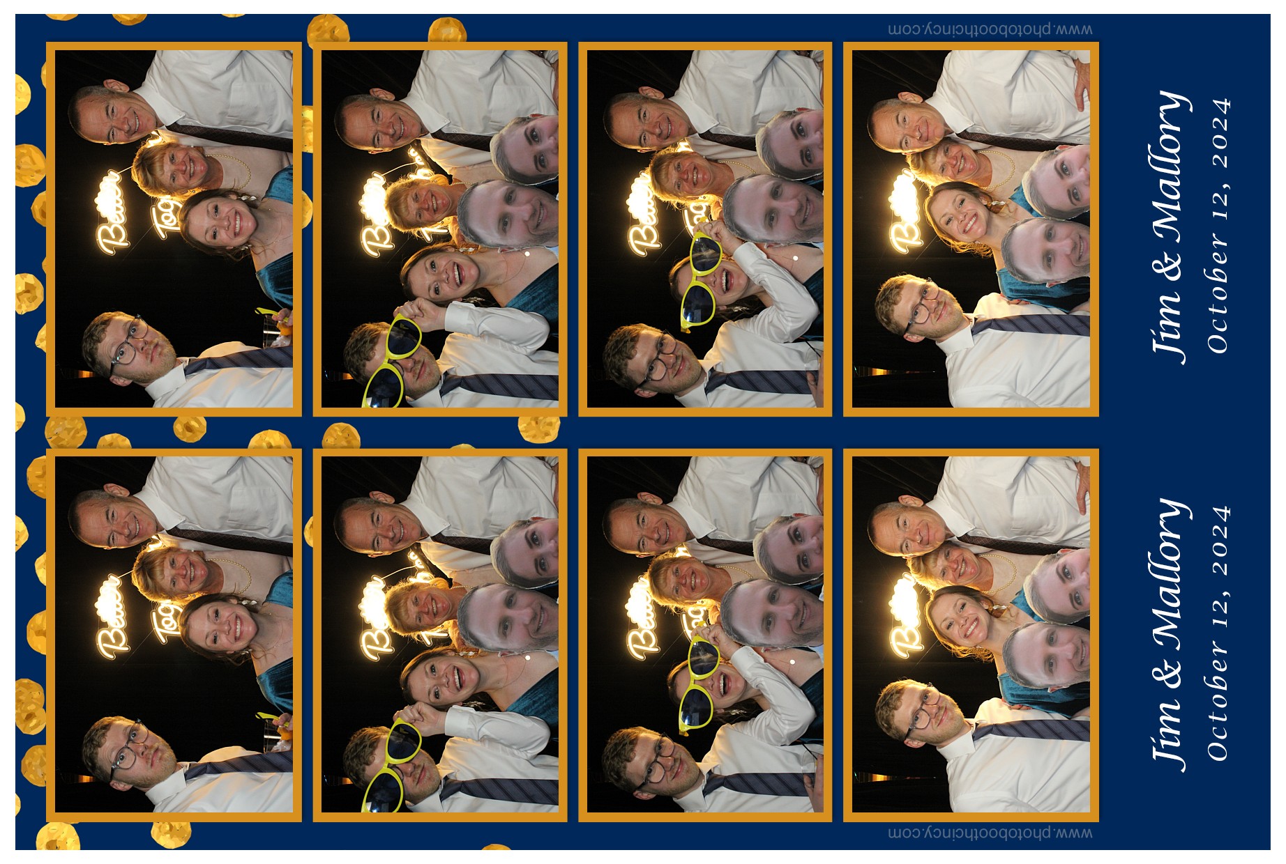 Jim & Mallory  | View more photos from the event at gallery.photoboothcincy.com/u/PhotoBoothCincy/Jim-Mallory