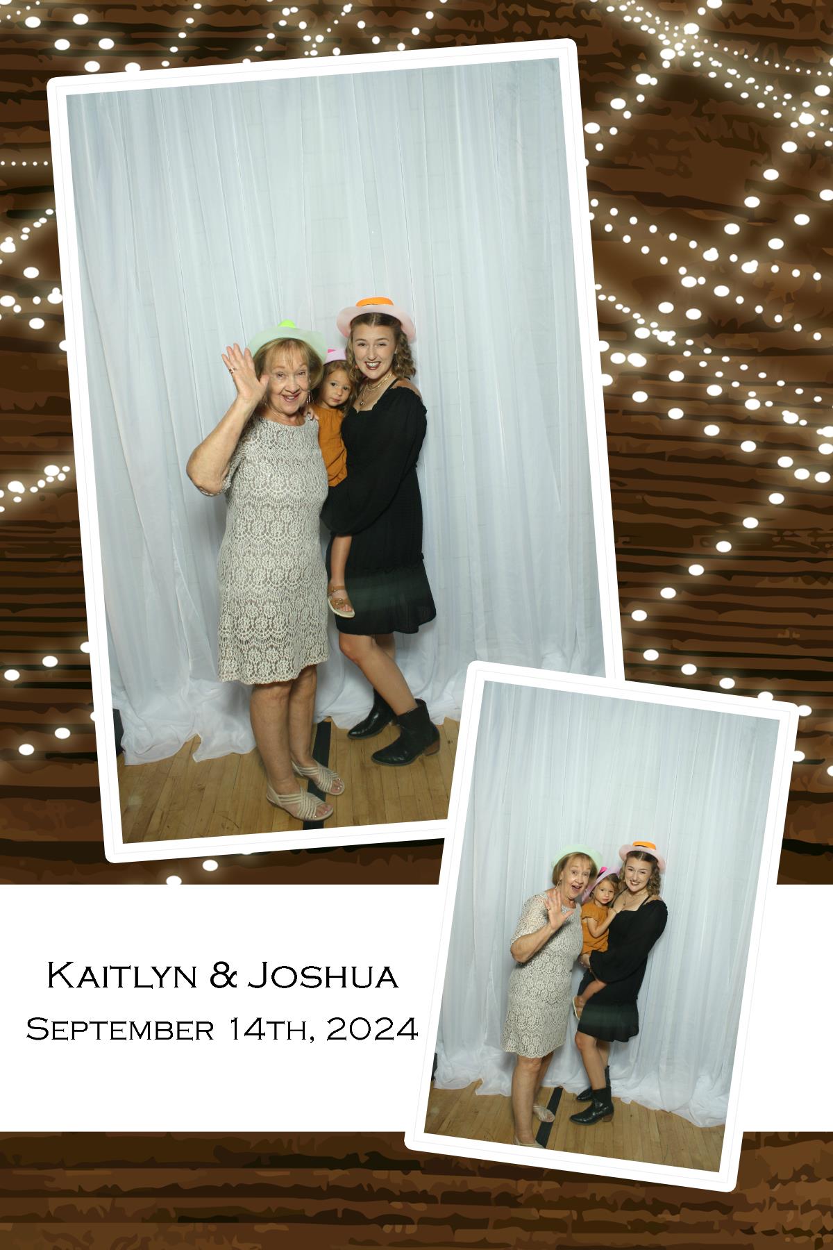 Joshua & Kaitlyn | View more photos from the event at gallery.photoboothcincy.com/u/PhotoBoothCincy/Joshua-Kaitlyn