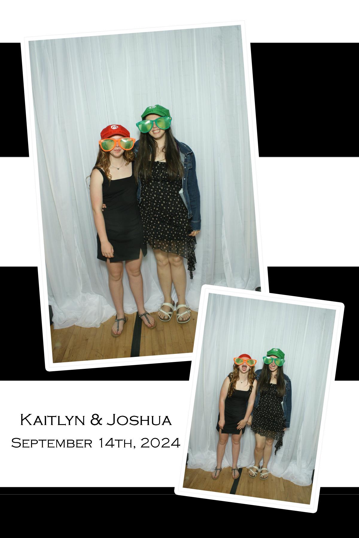Joshua & Kaitlyn | View more photos from the event at gallery.photoboothcincy.com/u/PhotoBoothCincy/Joshua-Kaitlyn